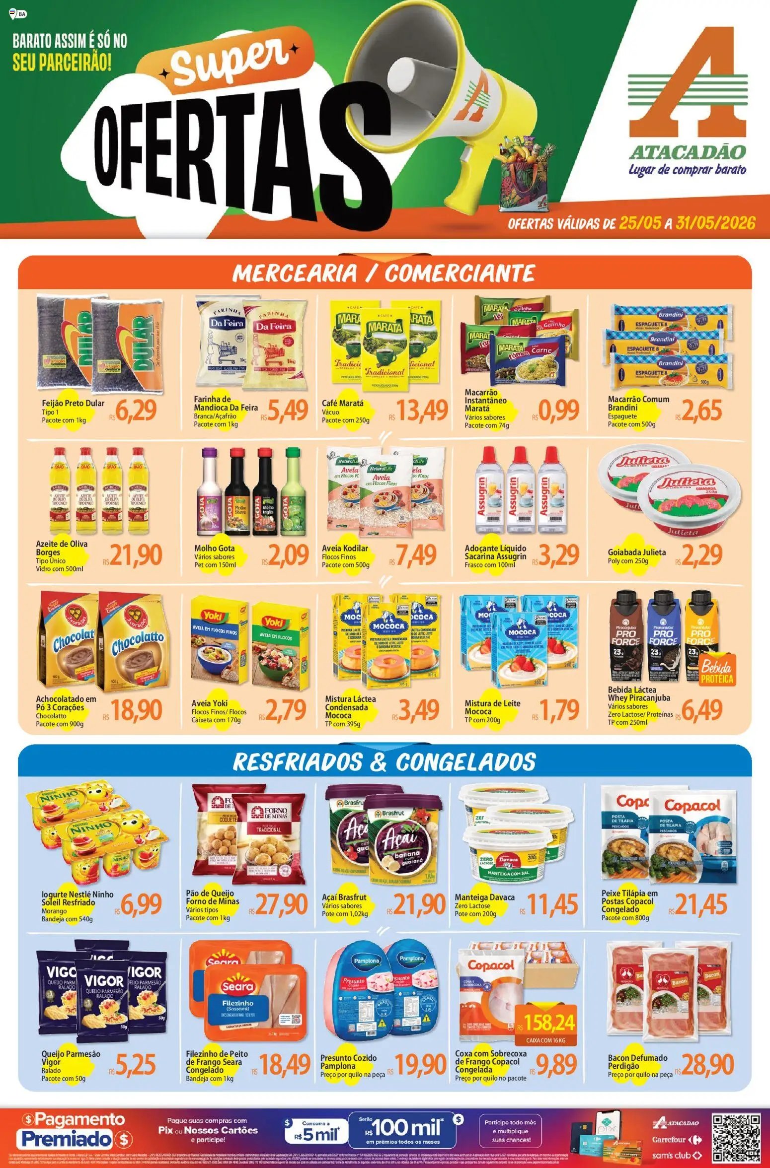 Atacadão folheto a partir de 25/05/2026 Atacadão ofertas - BA (2026-05-25 - 2026-05-31)