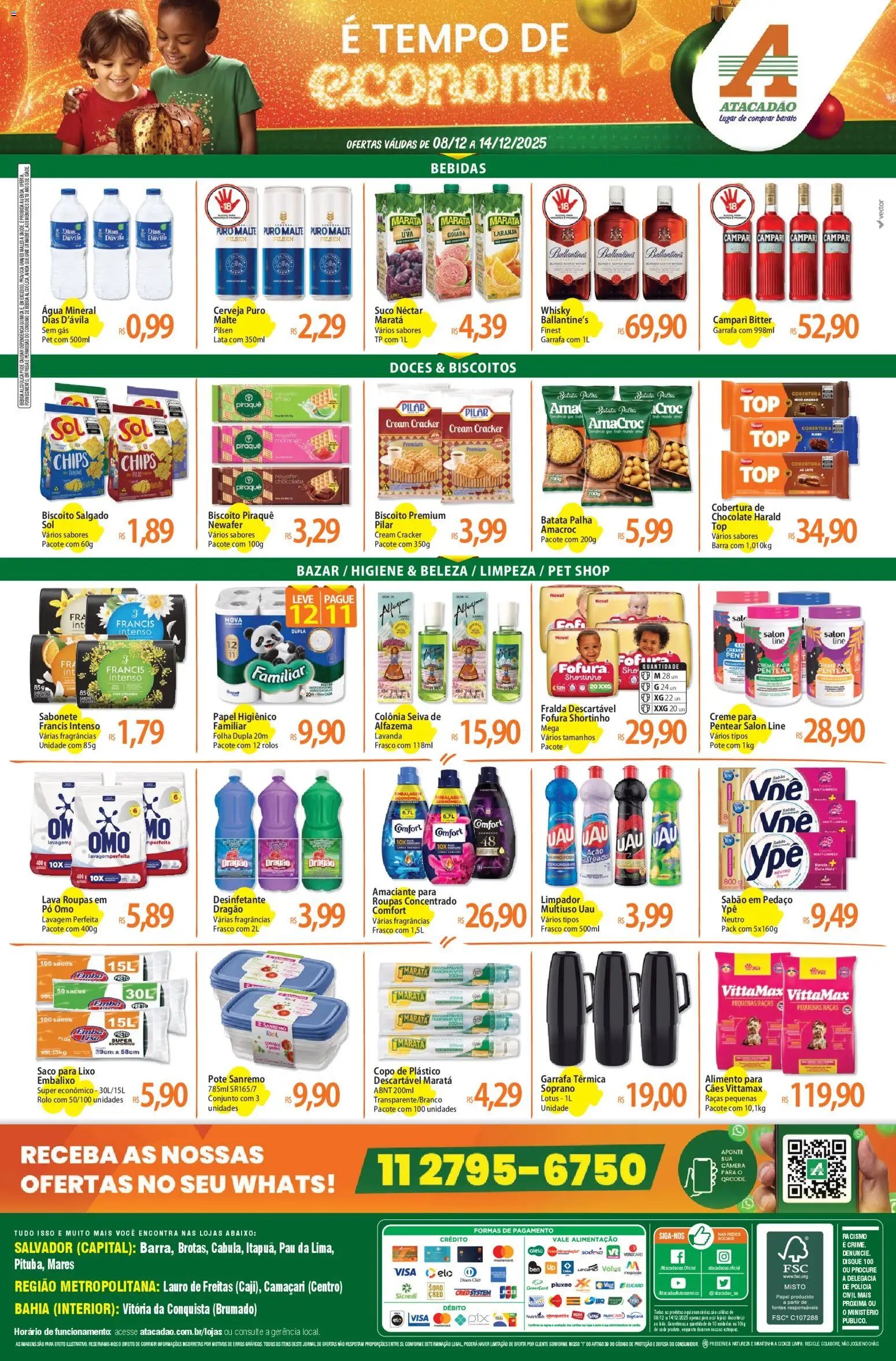 Atacadão folheto a partir de 08/12/2025 Ofertas - BA (2025-12-08 - 2025-12-14)