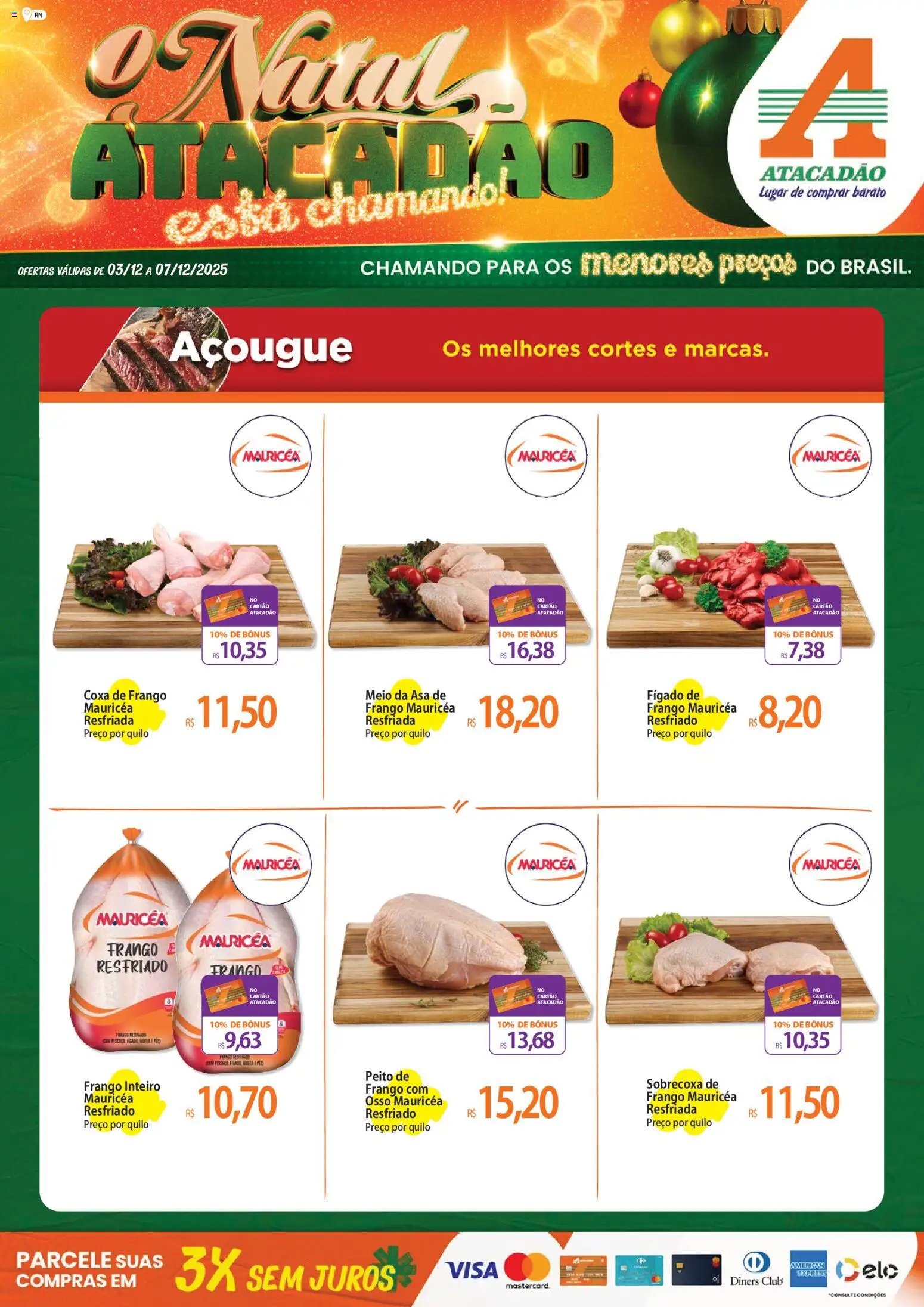 Atacadão folheto a partir de 03/12/2025 Ofertas - RN (2025-12-03 - 2025-12-07)