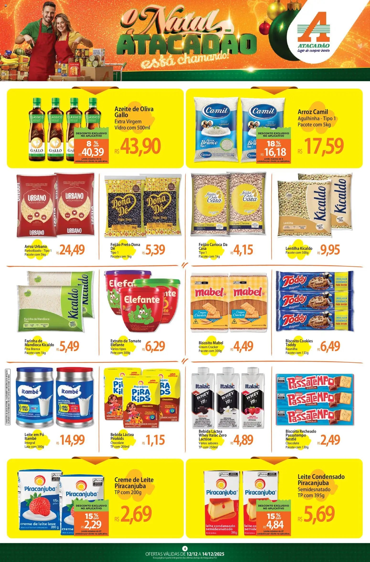 Atacadão folheto a partir de 12/12/2025 Ofertas - TO (2025-12-12 - 2025-12-14)
