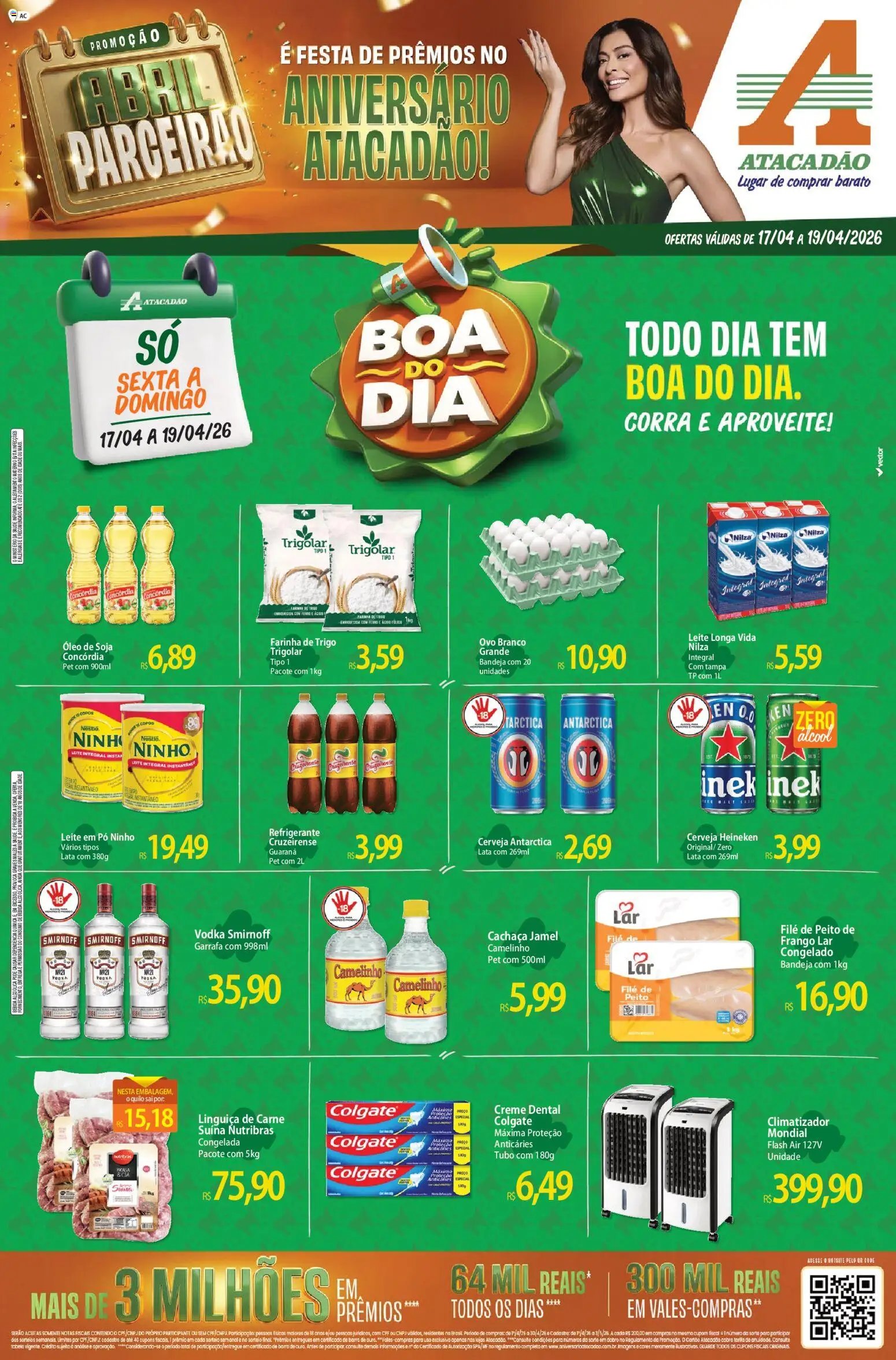 Atacadão folheto a partir de 17/04/2026 Atacadão ofertas - AC (2026-04-17 - 2026-04-19)