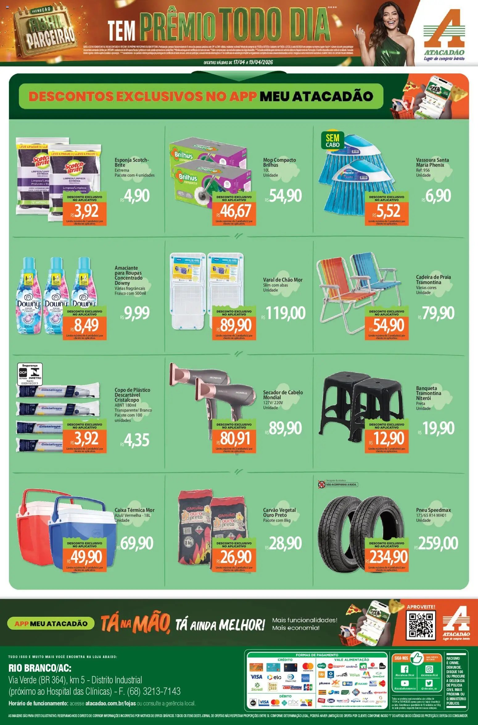Atacadão folheto a partir de 17/04/2026 Atacadão ofertas - AC (2026-04-17 - 2026-04-19)