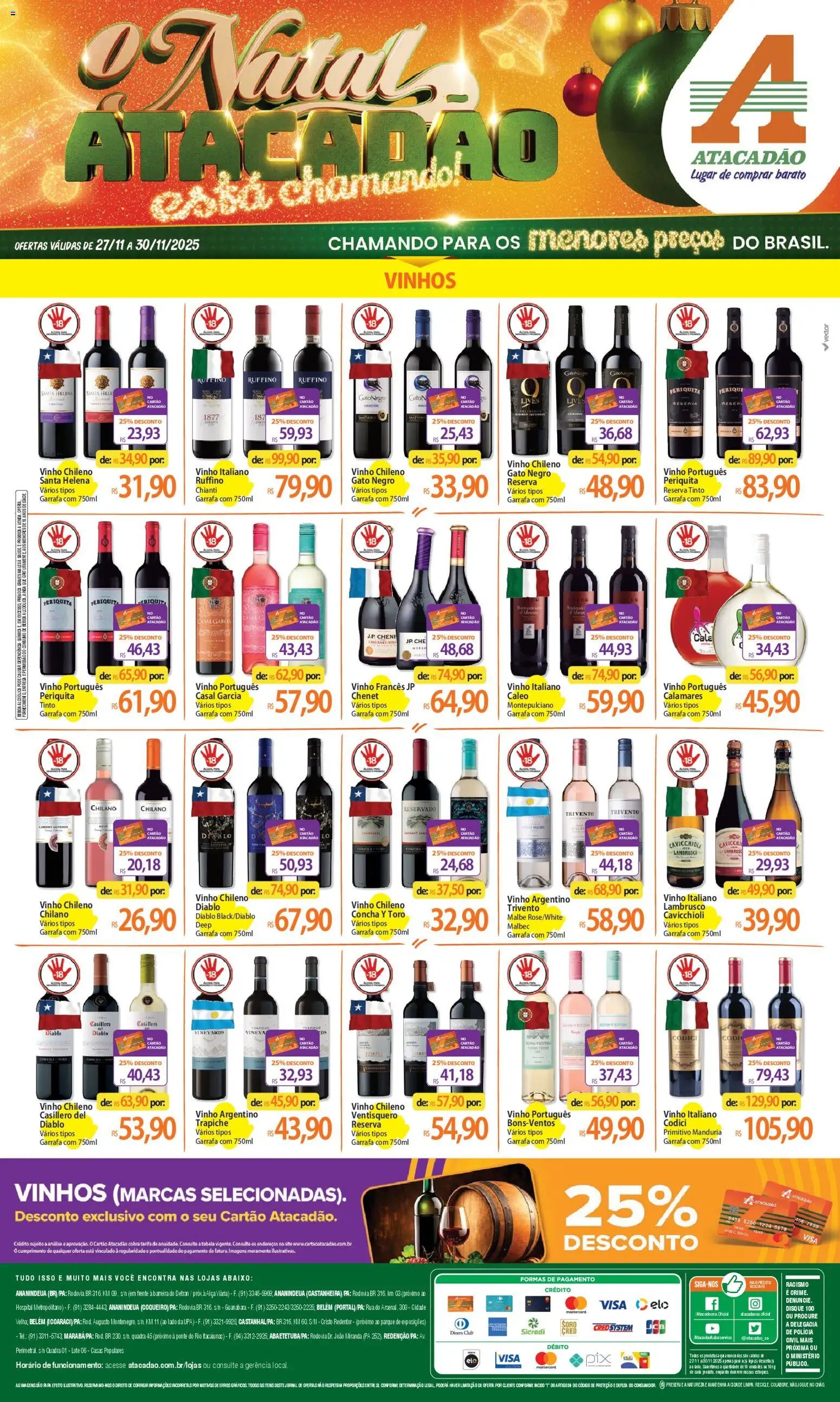 Atacadão folheto a partir de 27/11/2025 Ofertas - PA (2025-11-27 - 2025-11-30)