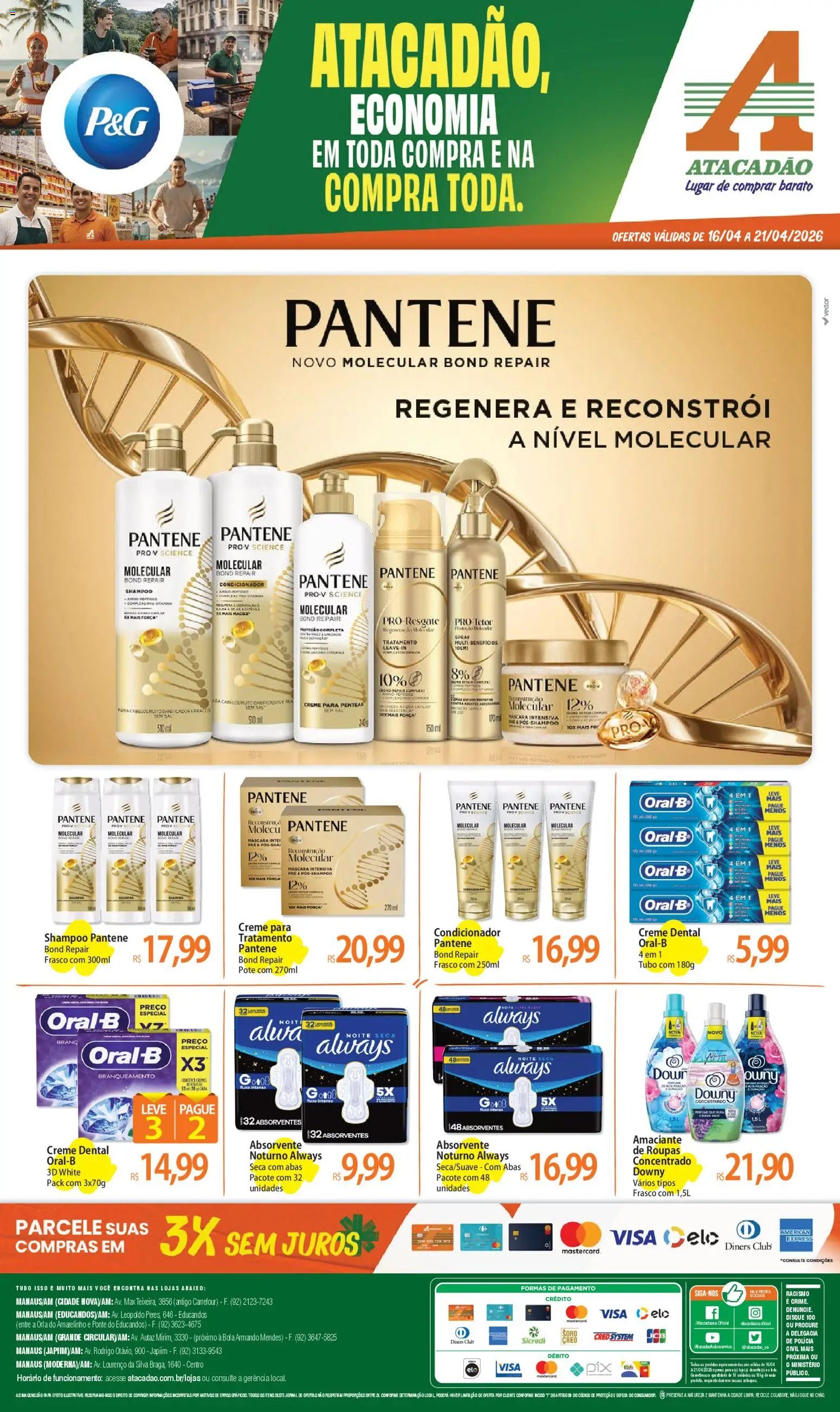 Atacadão folheto a partir de 16/04/2026 Atacadão ofertas - AM (2026-04-16 - 2026-04-21)