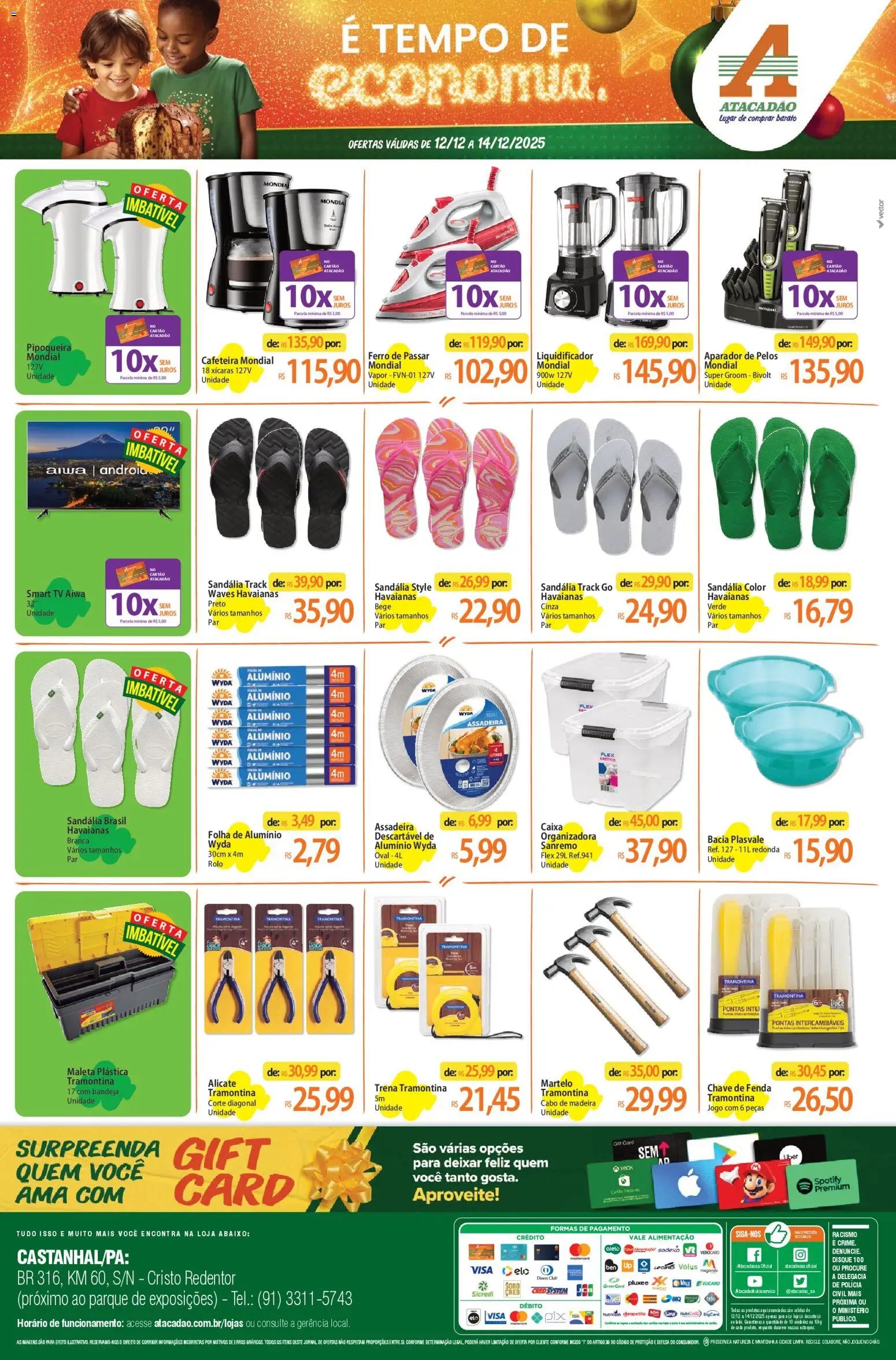 Atacadão folheto a partir de 12/12/2025 Ofertas - PA (2025-12-12 - 2025-12-14)