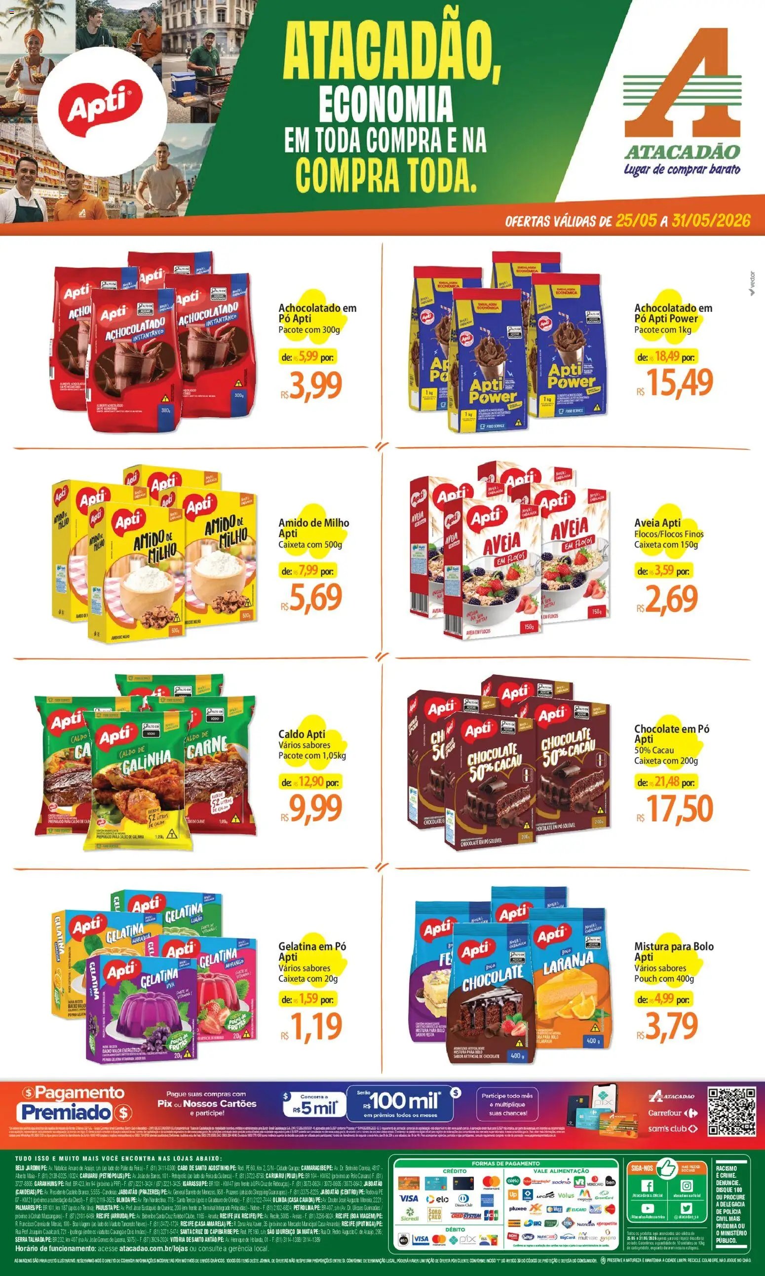 Atacadão folheto a partir de 25/05/2026 Atacadão ofertas - PE (2026-05-25 - 2026-05-31)
