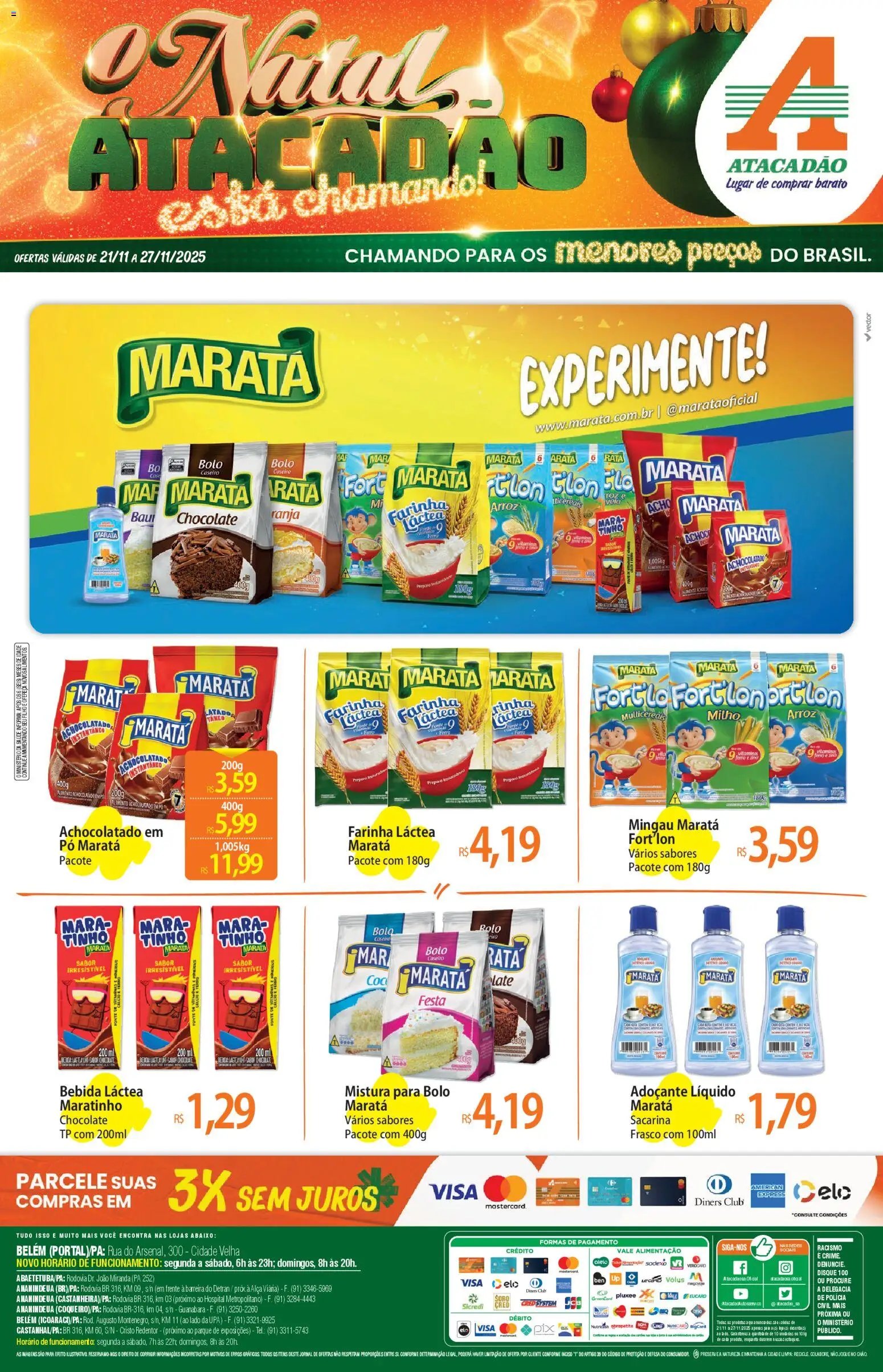 Atacadão folheto a partir de 21/11/2025 Ofertas - PA (2025-11-21 - 2025-11-27)