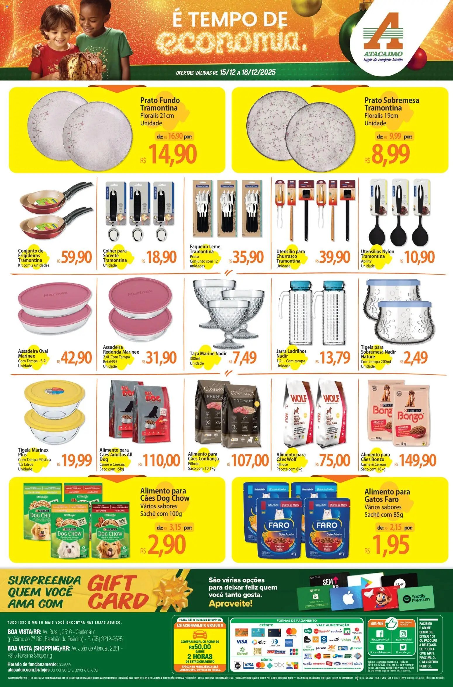 Atacadão folheto a partir de 15/12/2025 Ofertas - RR (2025-12-15 - 2025-12-18)