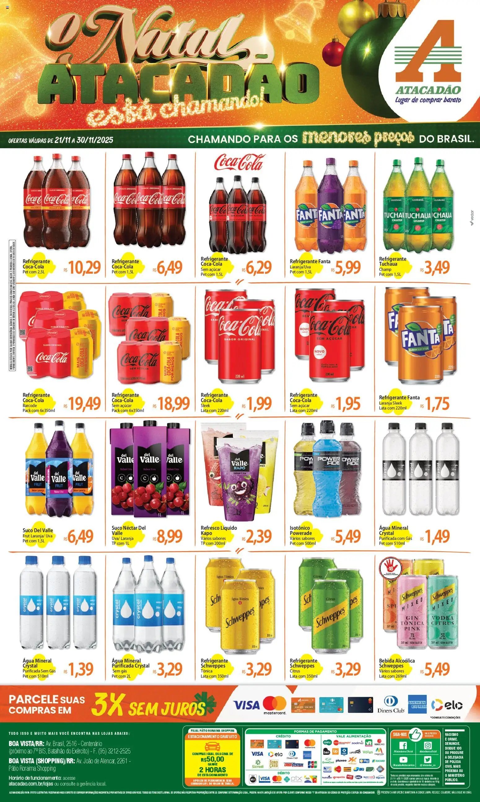 Atacadão folheto a partir de 21/11/2025 Ofertas - RR (2025-11-21 - 2025-11-30)