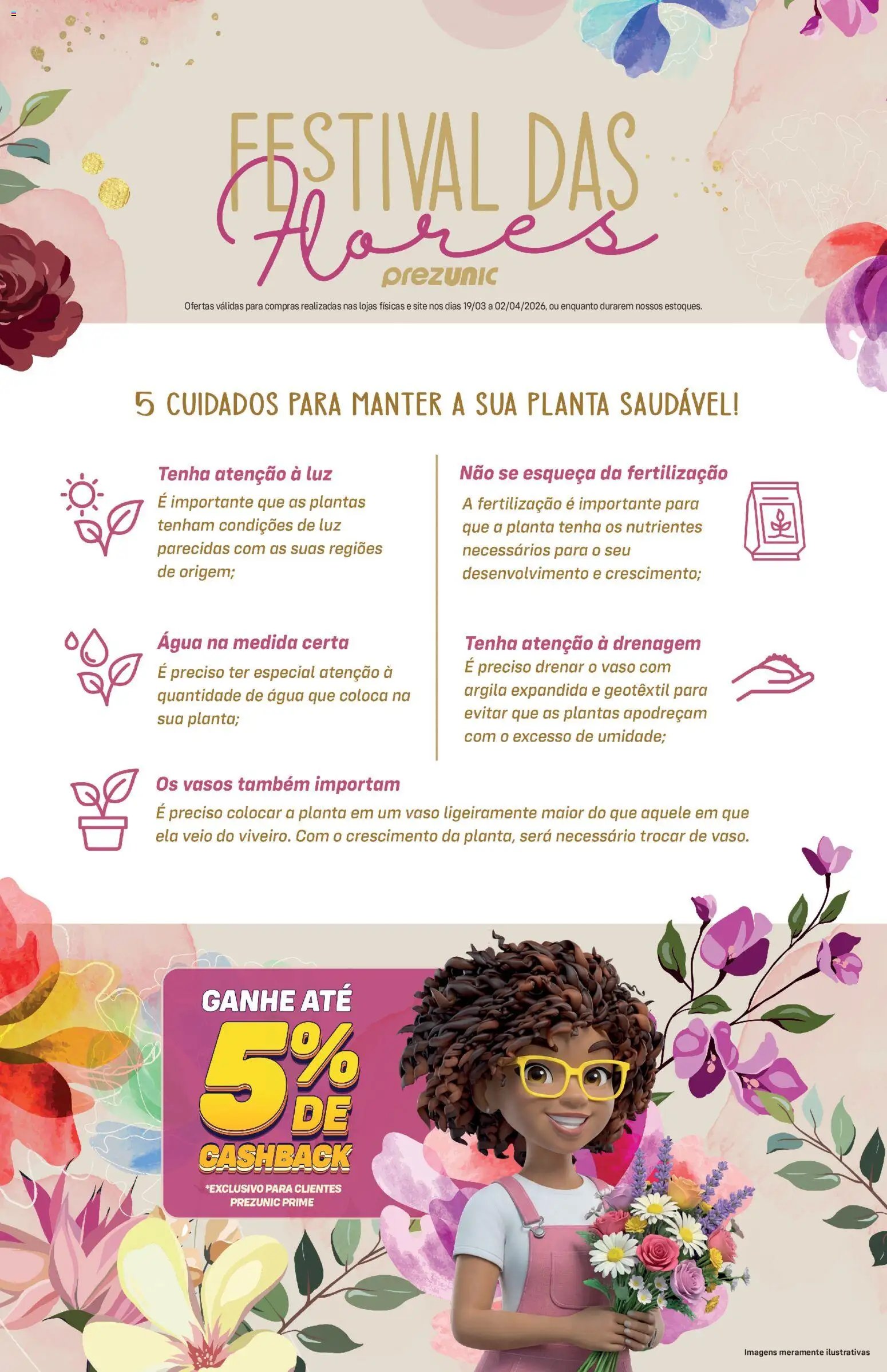 Prezunic folheto a partir de 19/04/2026 Prezunic ofertas Festival das Flores (2026-04-19 - 2027-04-02)