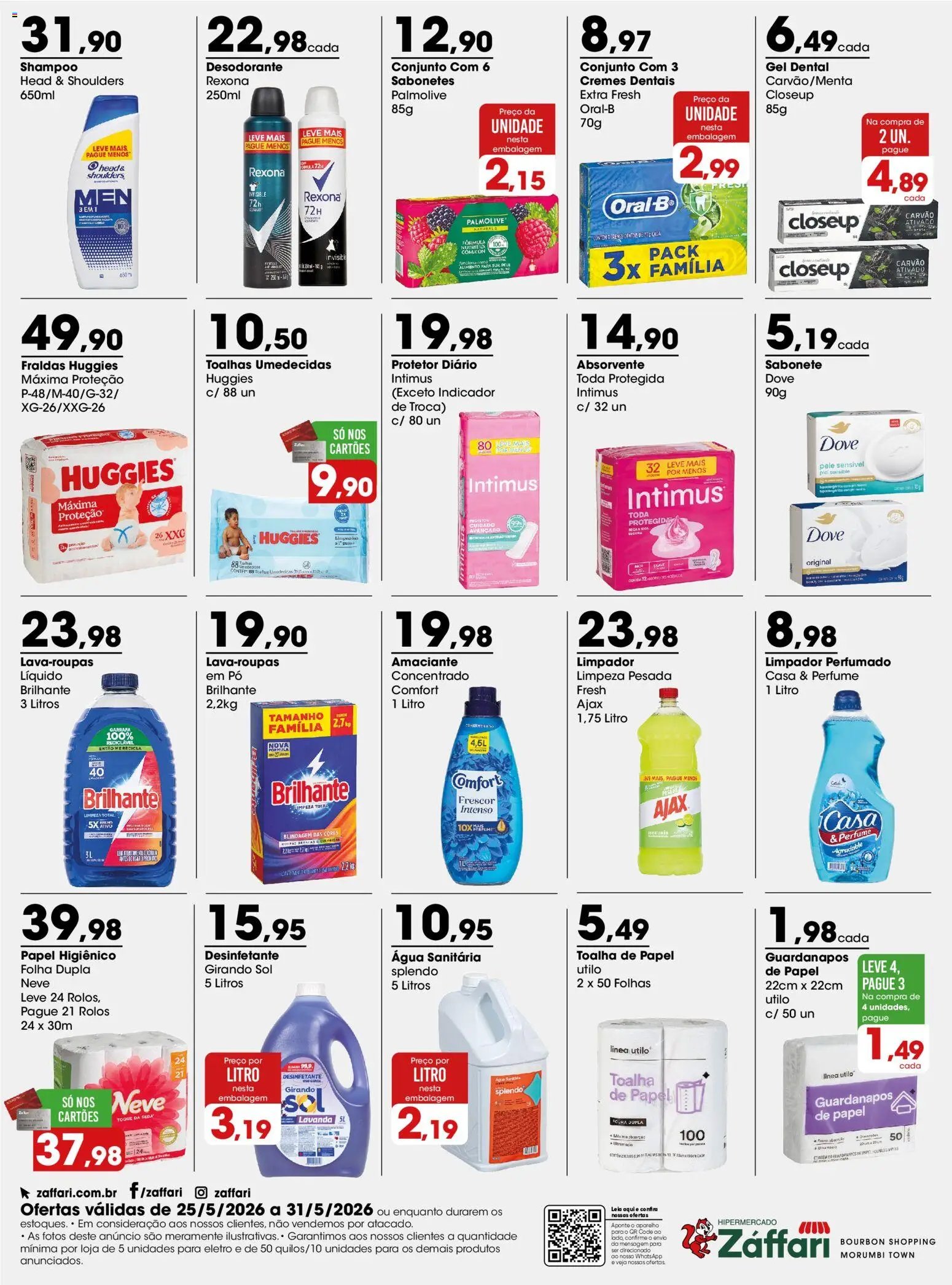 Zaffari folheto a partir de 25/05/2026 Zaffari ofertas - SP (2026-05-25 - 2026-05-31)
