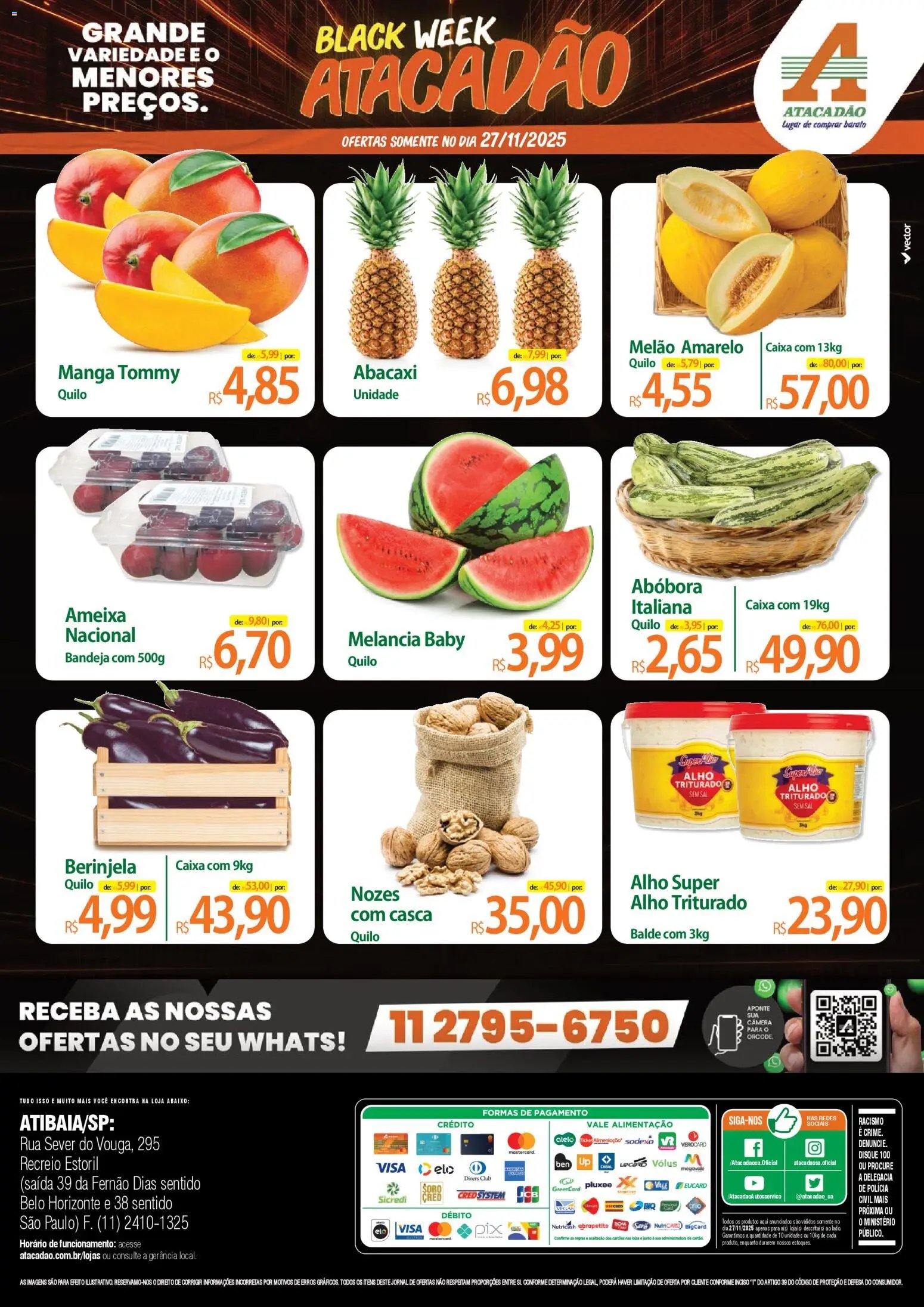 Atacadão folheto a partir de 27/11/2025 Ofertas - SP (2025-11-27 - 2025-11-27)