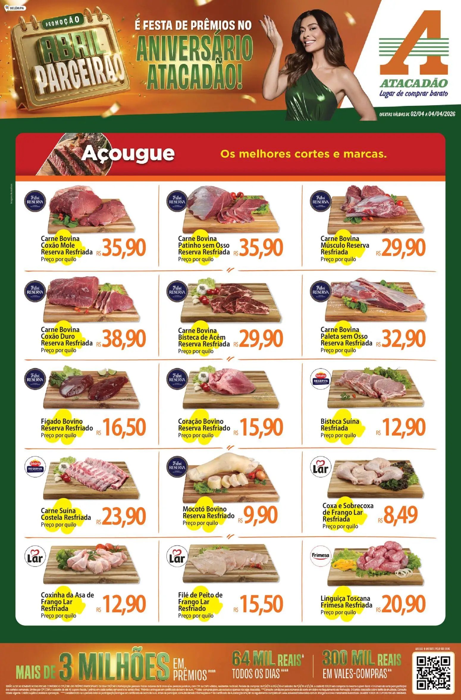Atacadão folheto a partir de 02/04/2026 Atacadão ofertas - PA (2026-04-02 - 2026-04-04)