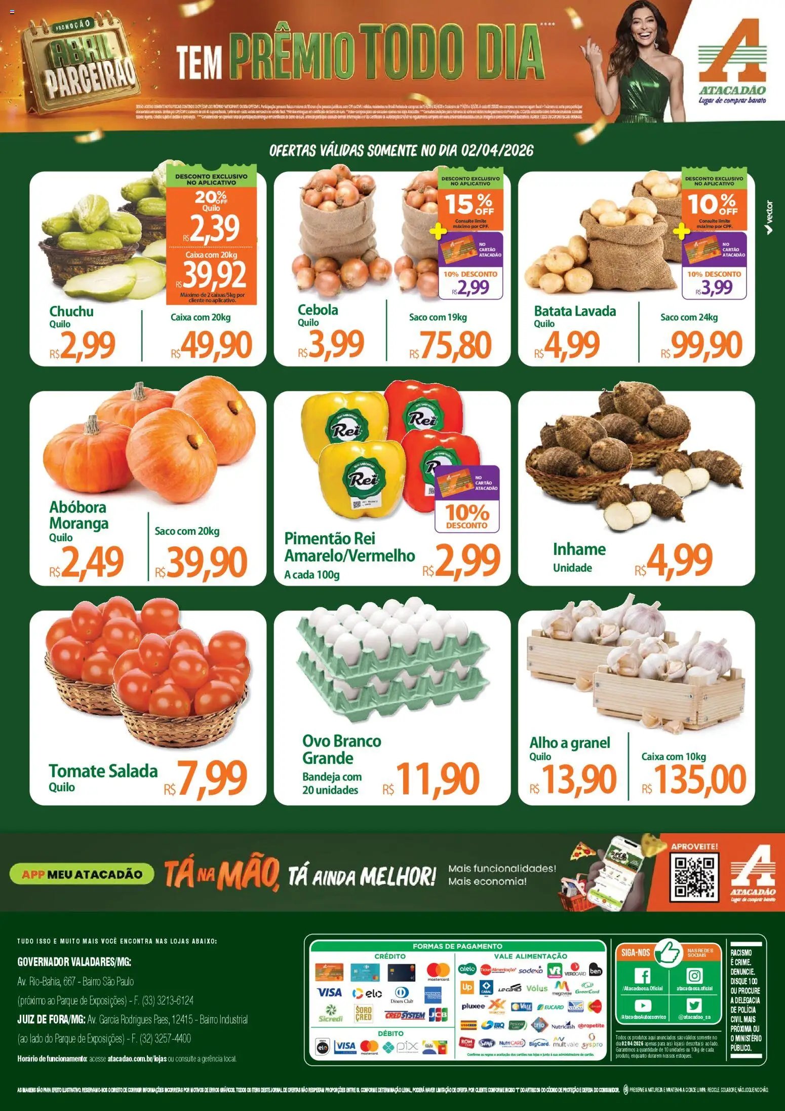 Atacadão folheto a partir de 02/04/2026 Atacadão ofertas - MG (2026-04-02 - 2026-04-02)