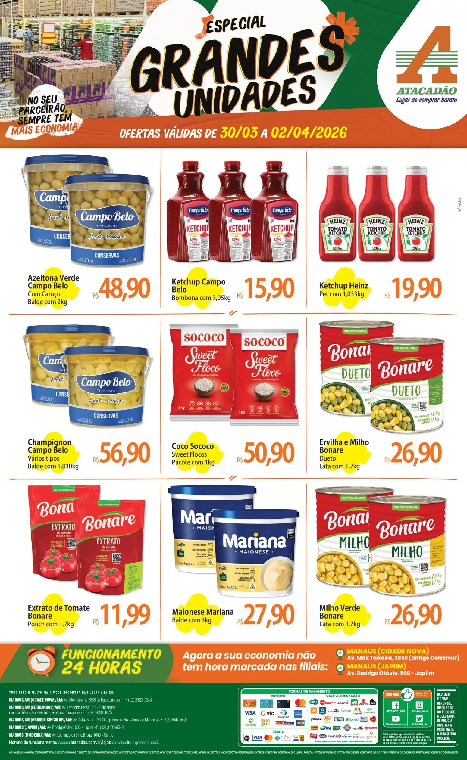 Atacadão folheto a partir de 30/03/2026 Atacadão ofertas - AM (2026-03-30 - 2026-04-02)