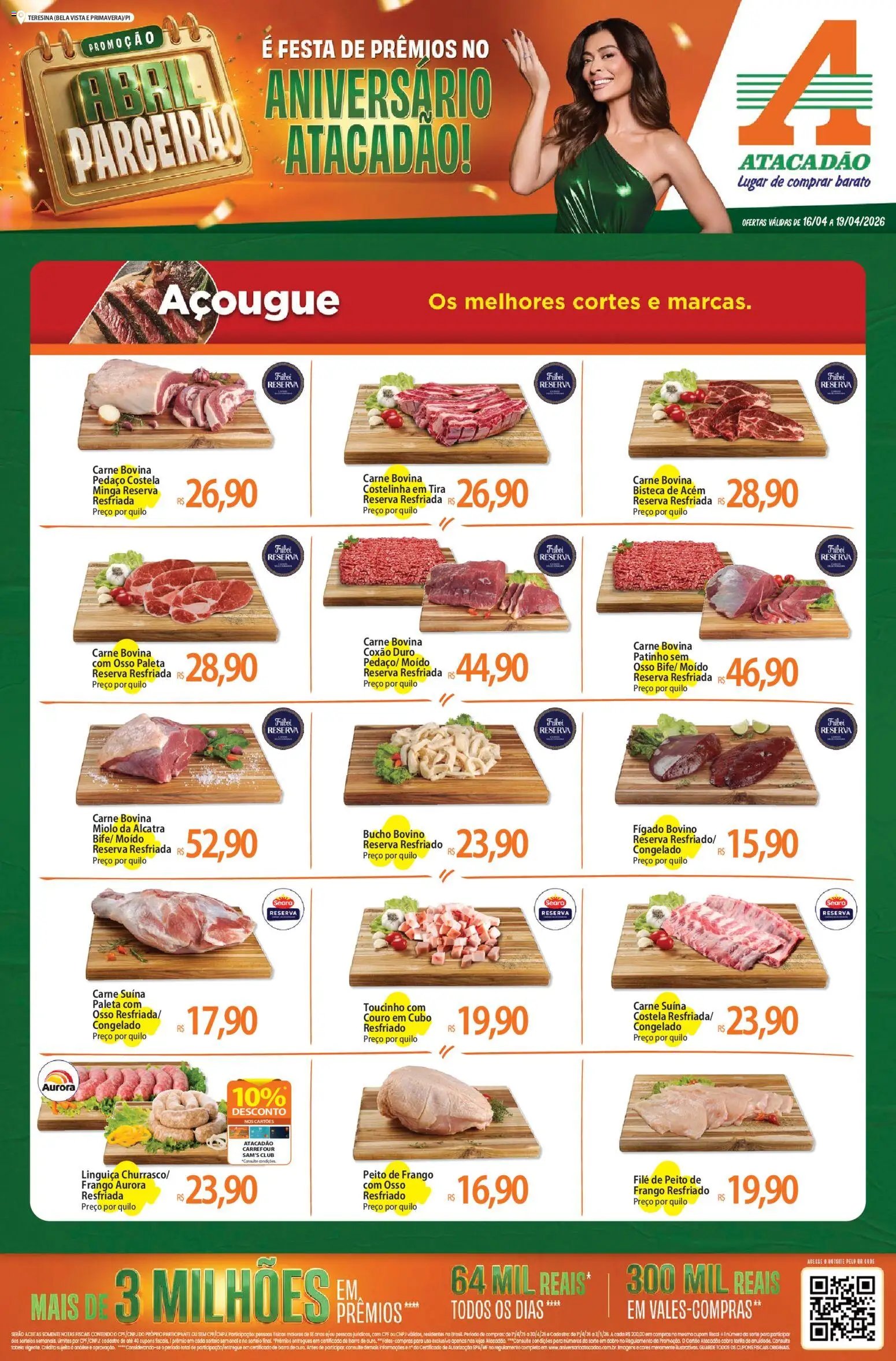 Atacadão folheto a partir de 16/04/2026 Atacadão ofertas - PI (2026-04-16 - 2026-04-19)