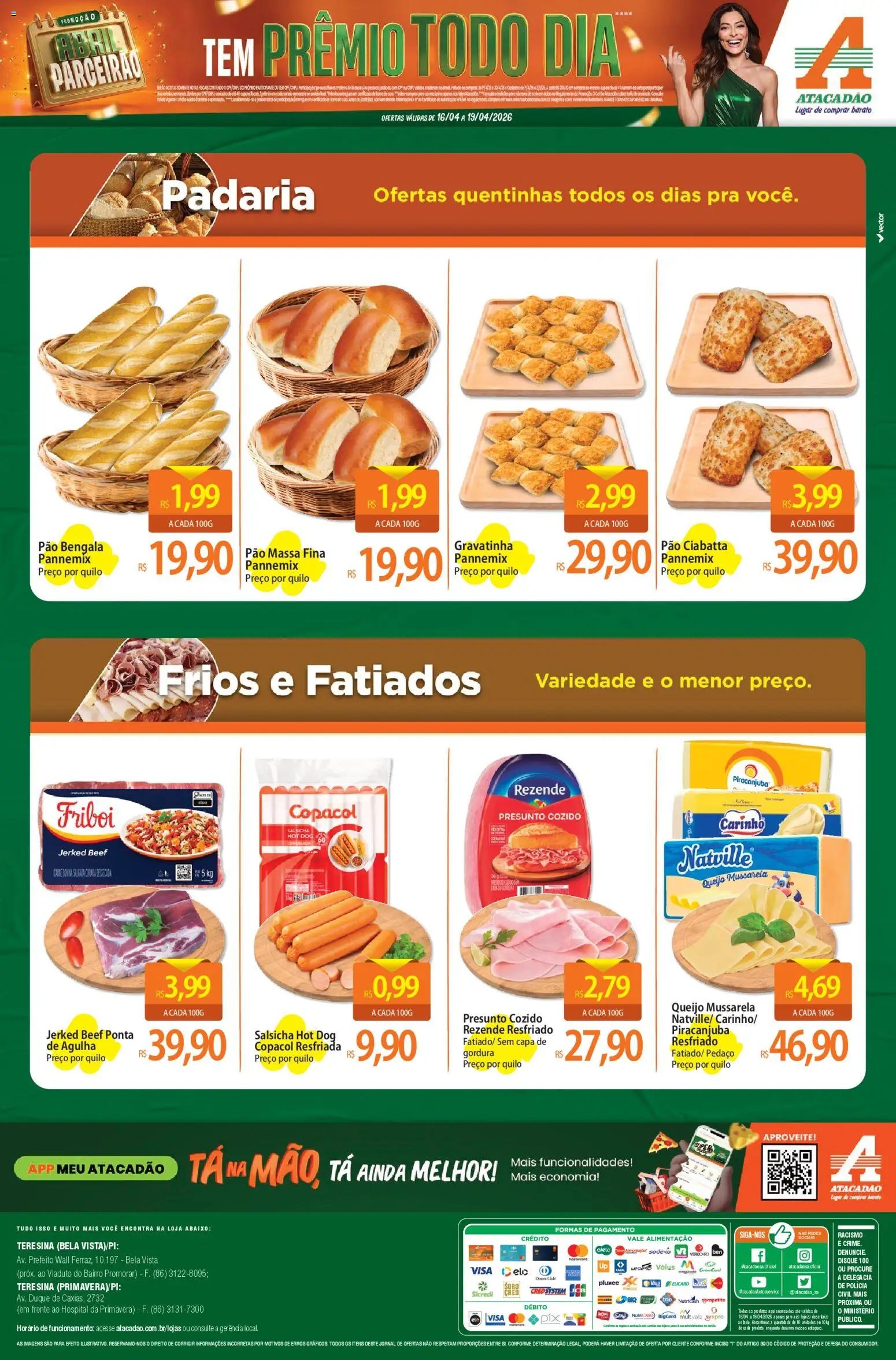Atacadão folheto a partir de 16/04/2026 Atacadão ofertas - PI (2026-04-16 - 2026-04-19)