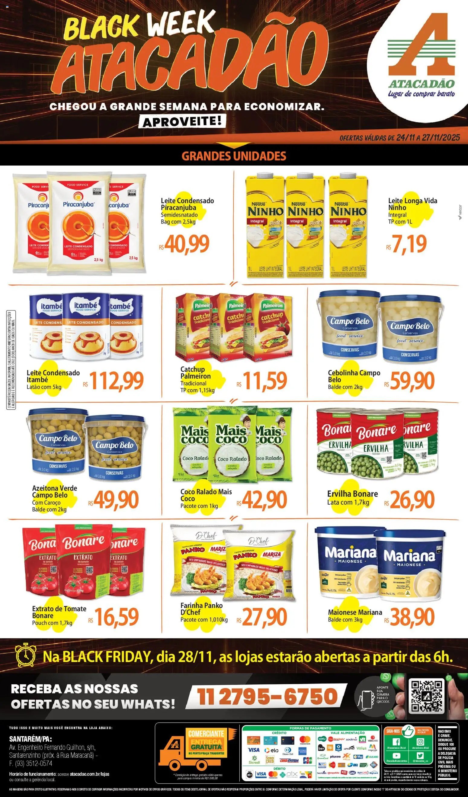 Atacadão folheto a partir de 24/11/2025 Ofertas - PA (2025-11-24 - 2025-11-27)