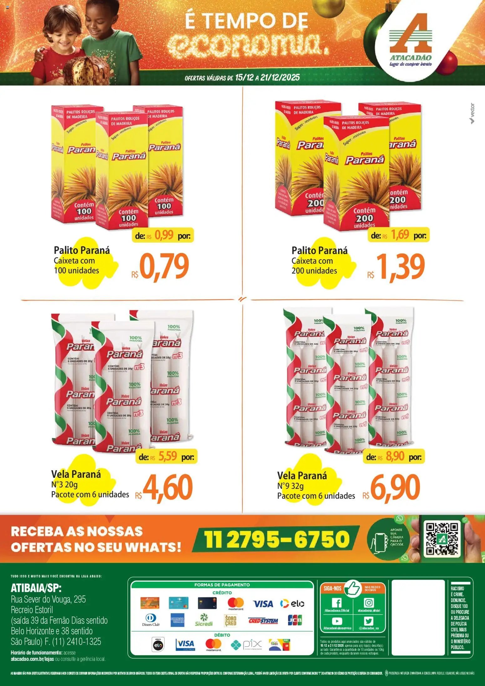 Atacadão folheto a partir de 15/12/2025 Ofertas - SP (2025-12-15 - 2025-12-21)