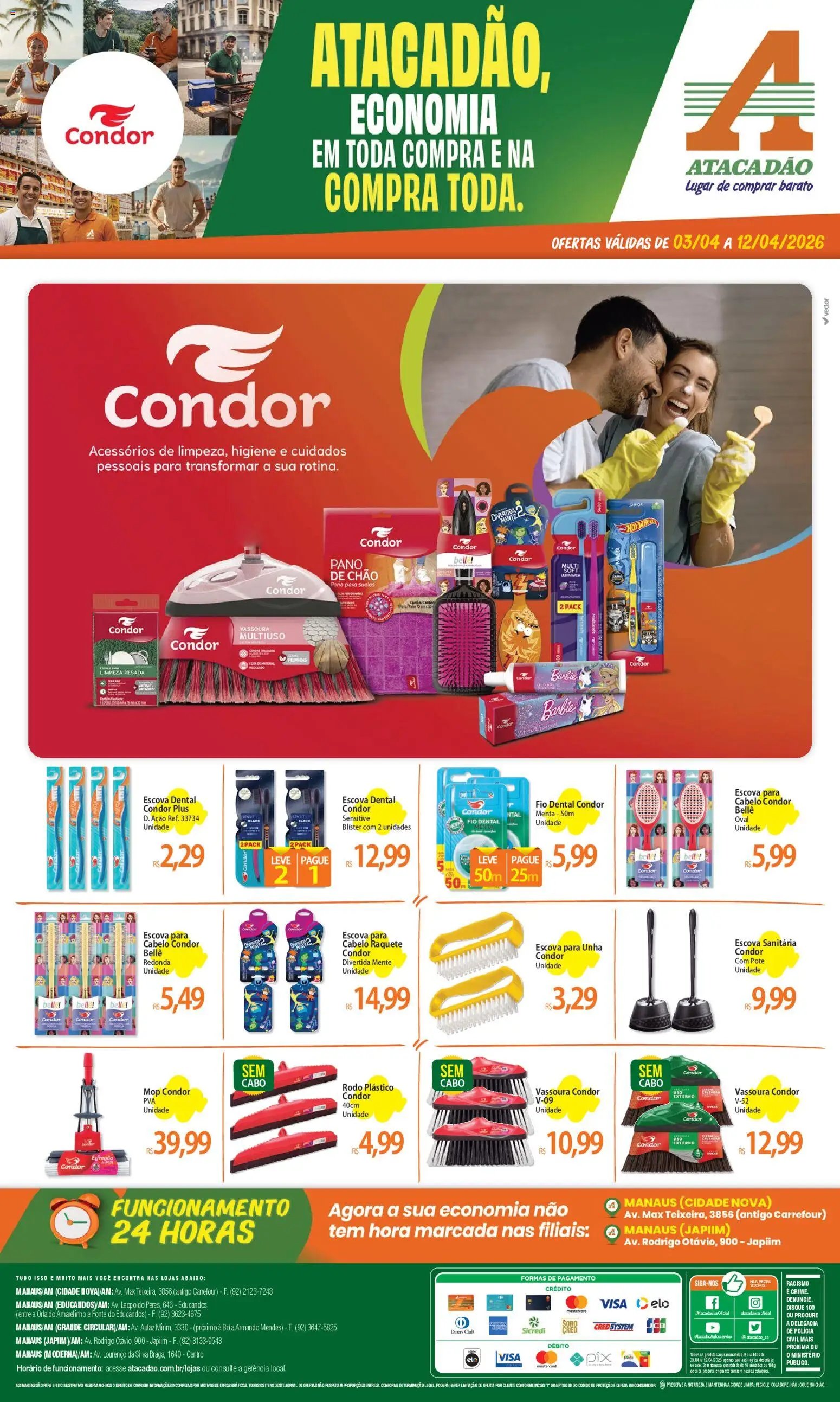 Atacadão folheto a partir de 03/04/2026 Atacadão ofertas - AM (2026-04-03 - 2026-04-12)
