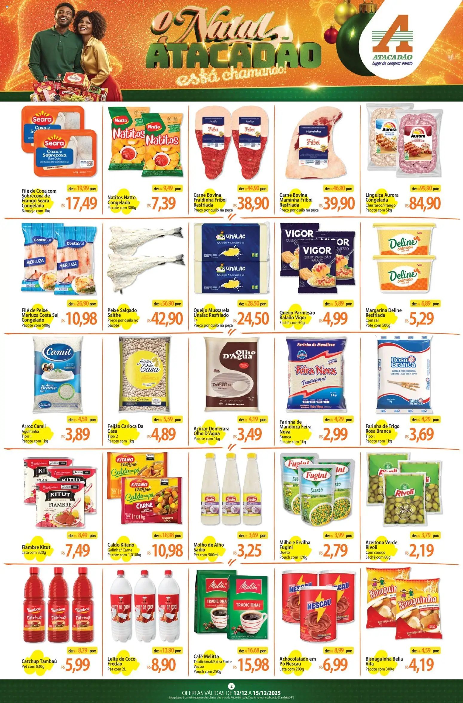 Atacadão folheto a partir de 12/12/2025 Ofertas - PE (2025-12-12 - 2025-12-15)