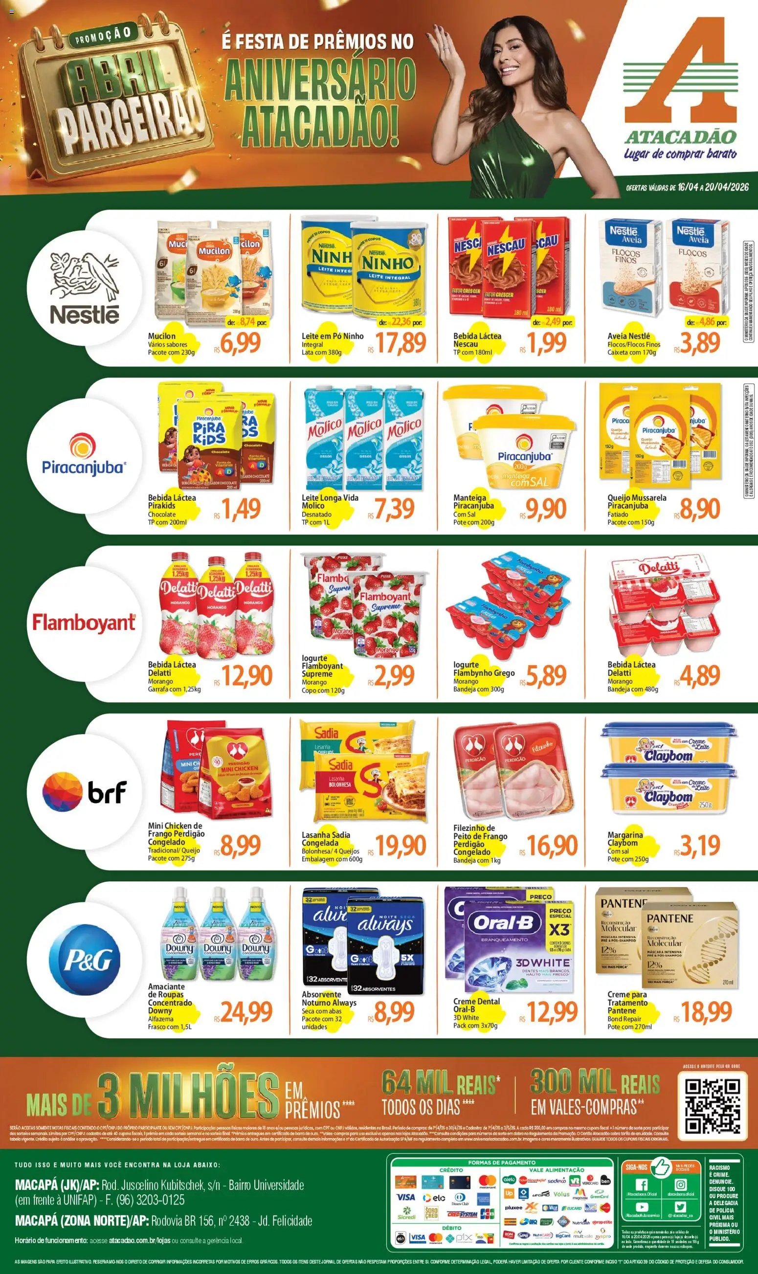 Atacadão folheto a partir de 16/04/2026 Atacadão ofertas - AP (2026-04-16 - 2026-04-20)