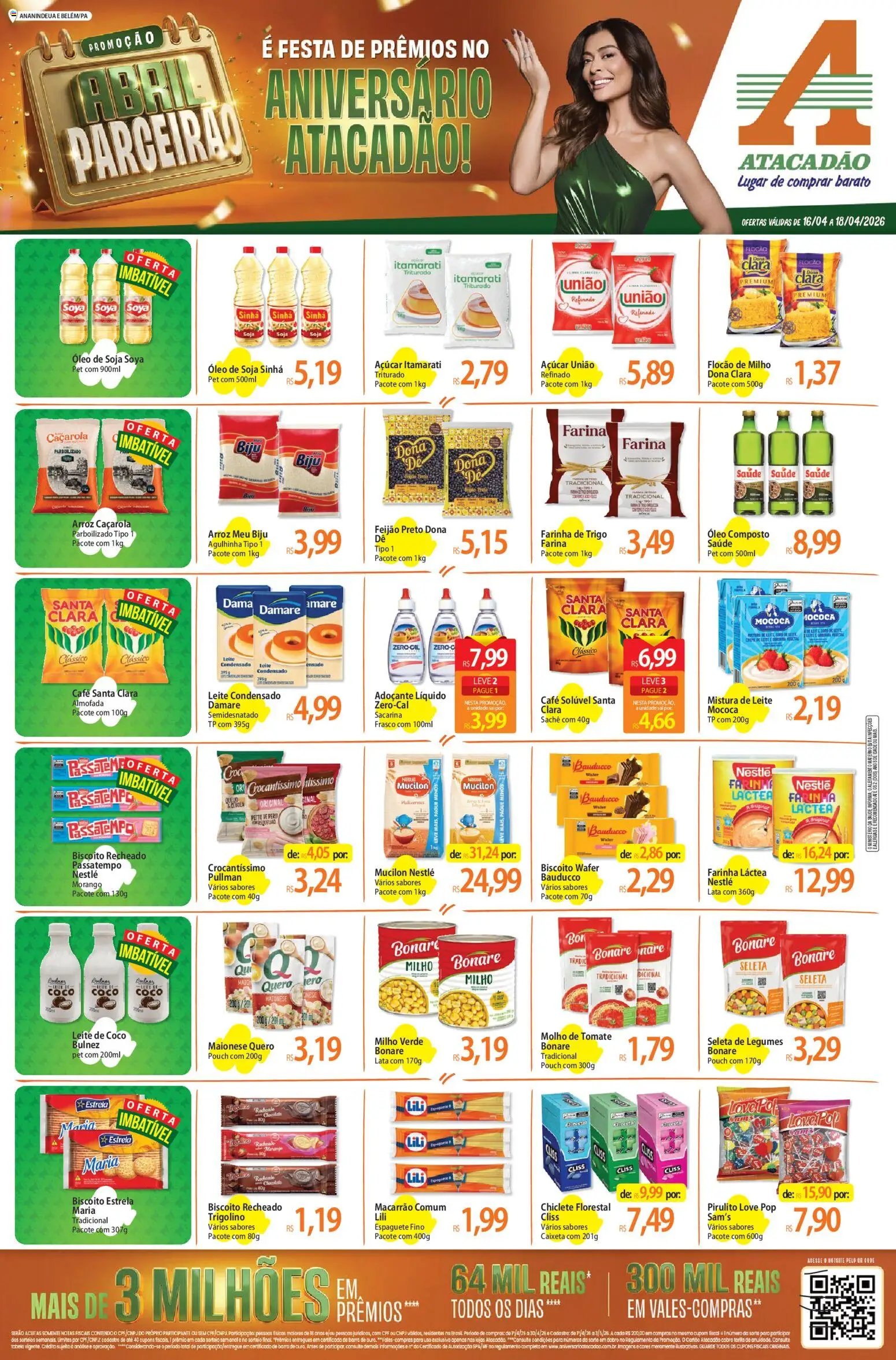 Atacadão folheto a partir de 16/04/2026 Atacadão ofertas - PA (2026-04-16 - 2026-04-18)