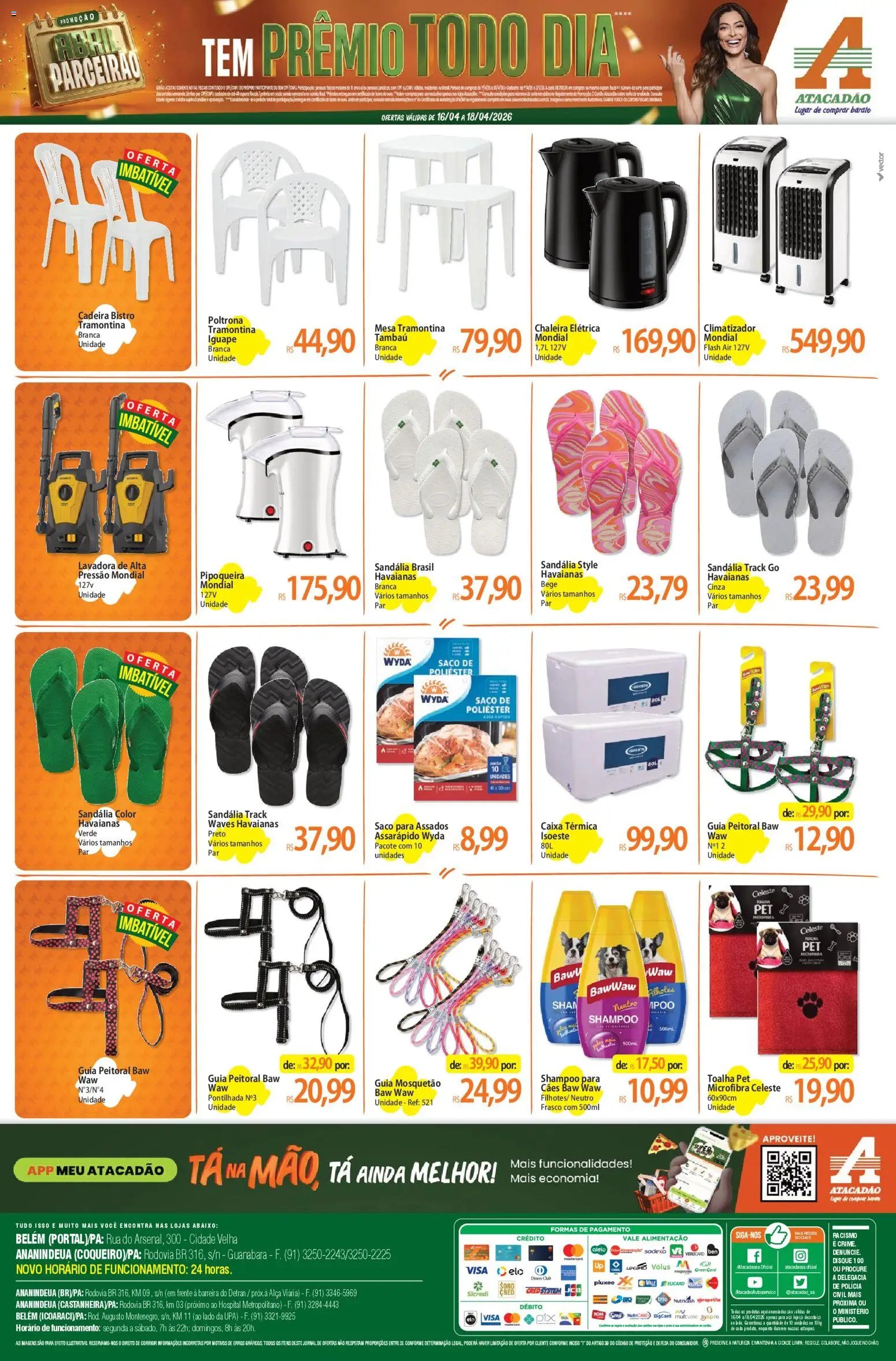 Atacadão folheto a partir de 16/04/2026 Atacadão ofertas - PA (2026-04-16 - 2026-04-18)