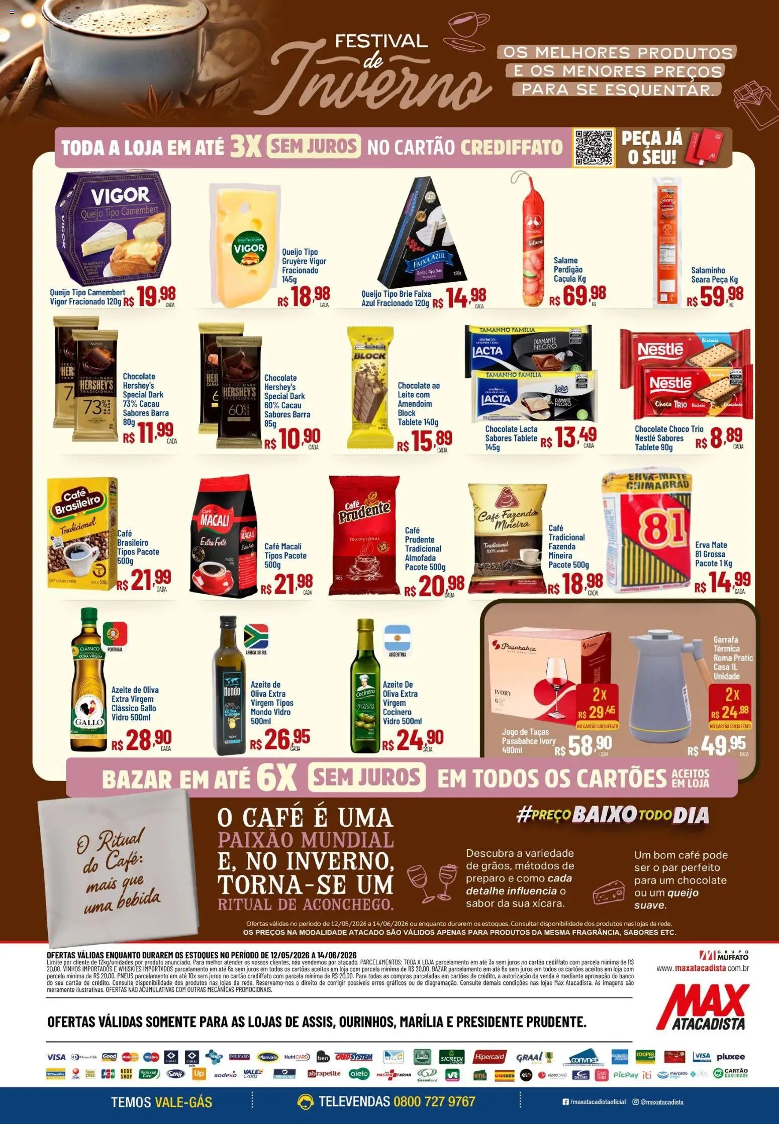 Max Atacadista folheto a partir de 12/05/2026 Max Atacadista ofertas Inverno (2026-05-12 - 2026-06-14)