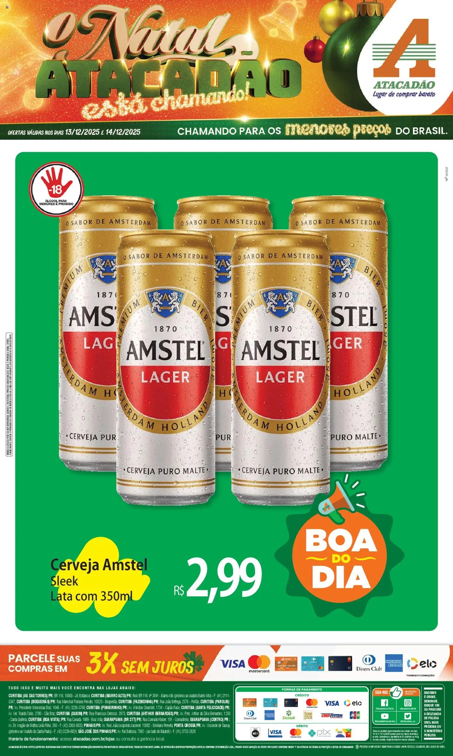 Atacadão folheto a partir de 13/12/2025 Ofertas - PR (2025-12-13 - 2025-12-14)