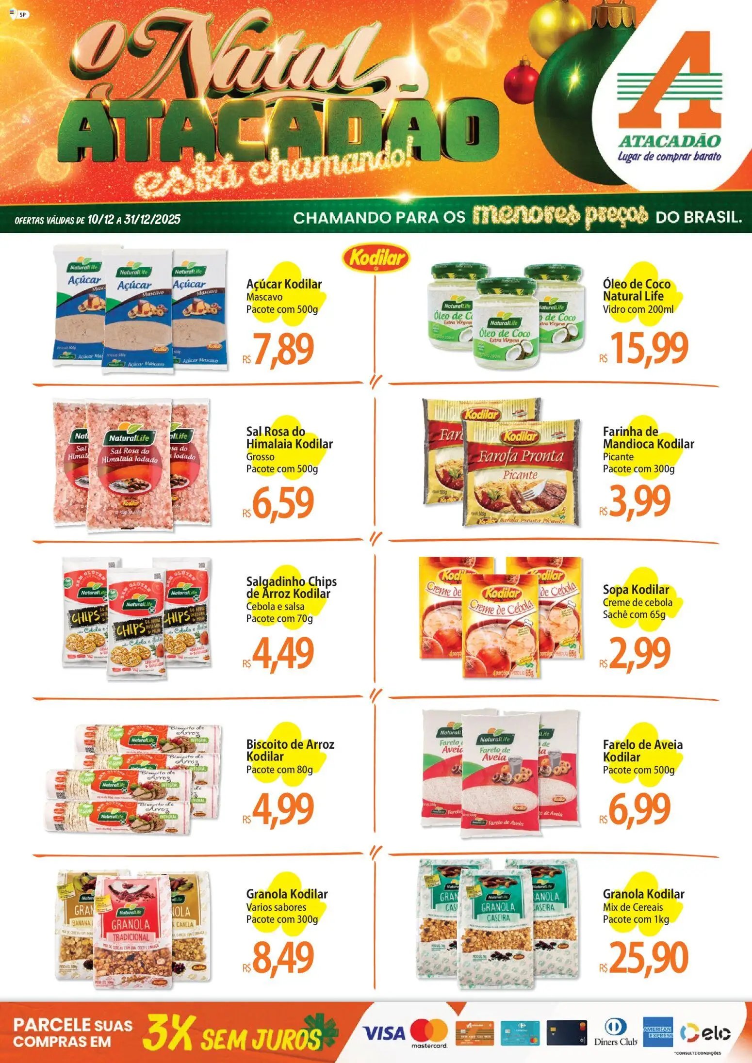Atacadão folheto a partir de 10/12/2025 Ofertas - SP (2025-12-10 - 2025-12-31)