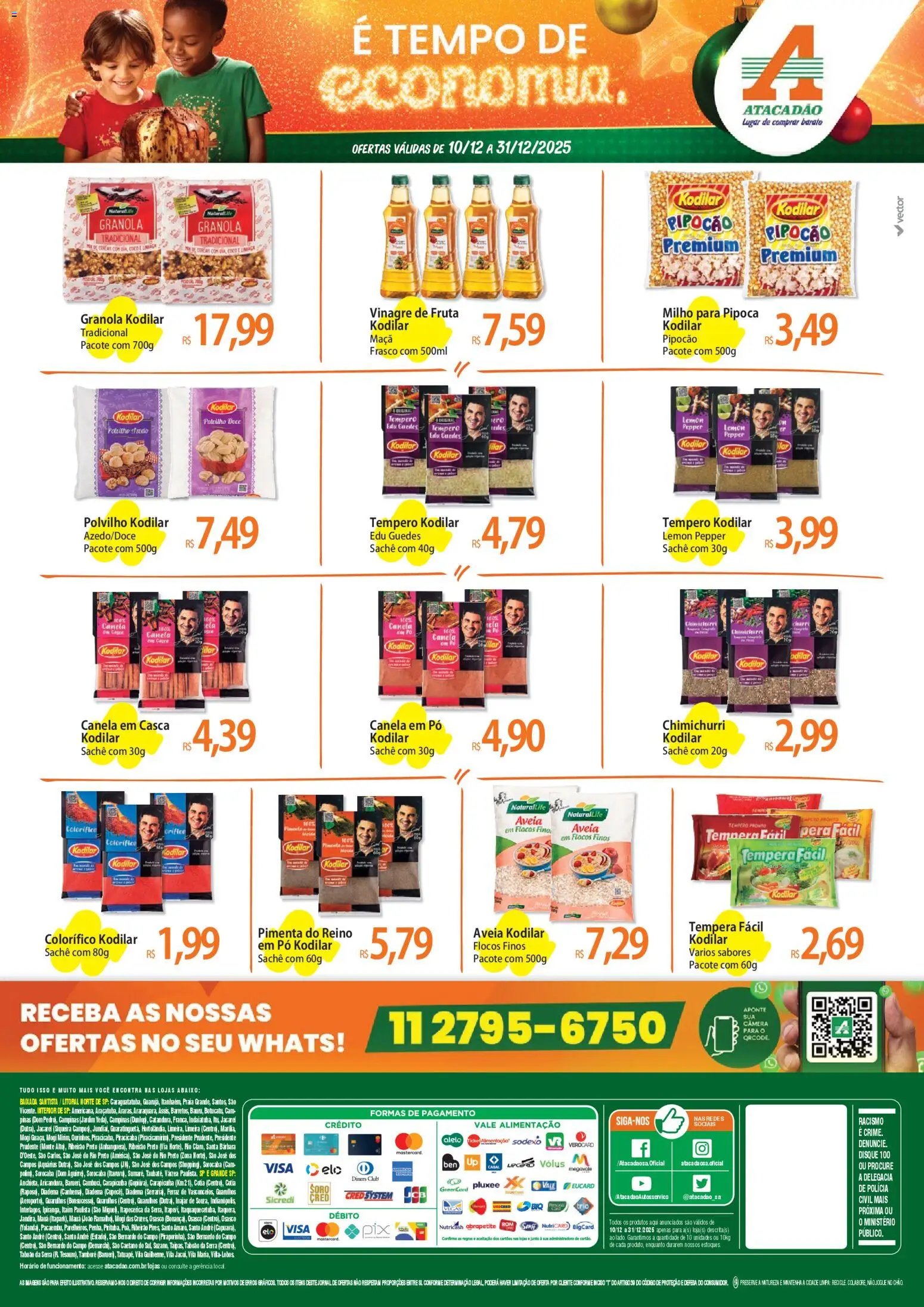 Atacadão folheto a partir de 10/12/2025 Ofertas - SP (2025-12-10 - 2025-12-31)