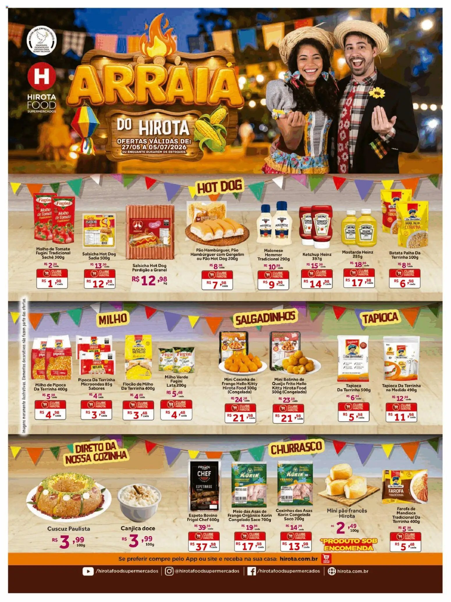 Hirota Food folheto a partir de 27/05/2026 Hirota Food - Ofertas da semana (2026-05-27 - 2026-07-05)