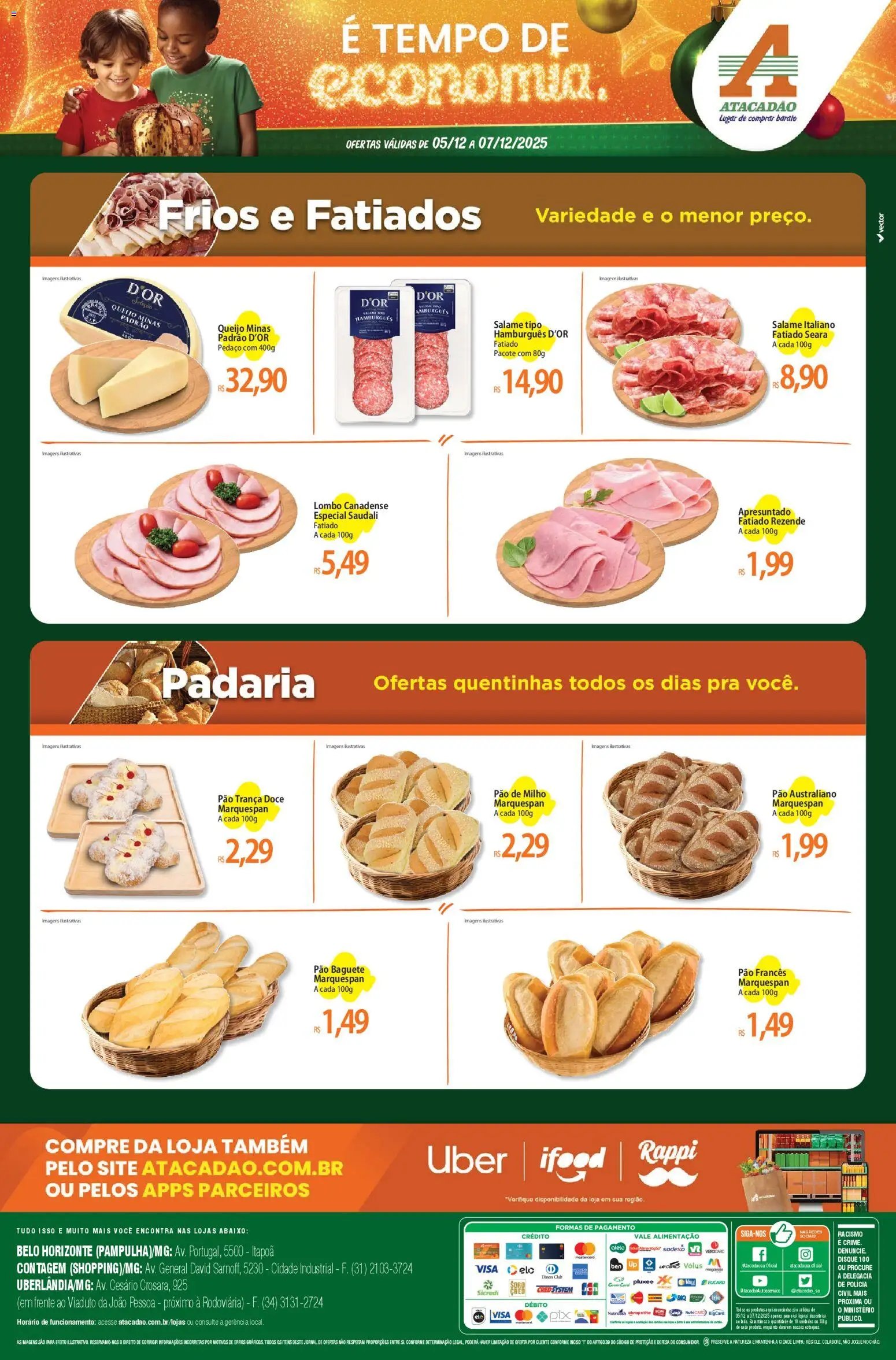 Atacadão folheto a partir de 05/12/2025 Ofertas - MG (2025-12-05 - 2025-12-07)