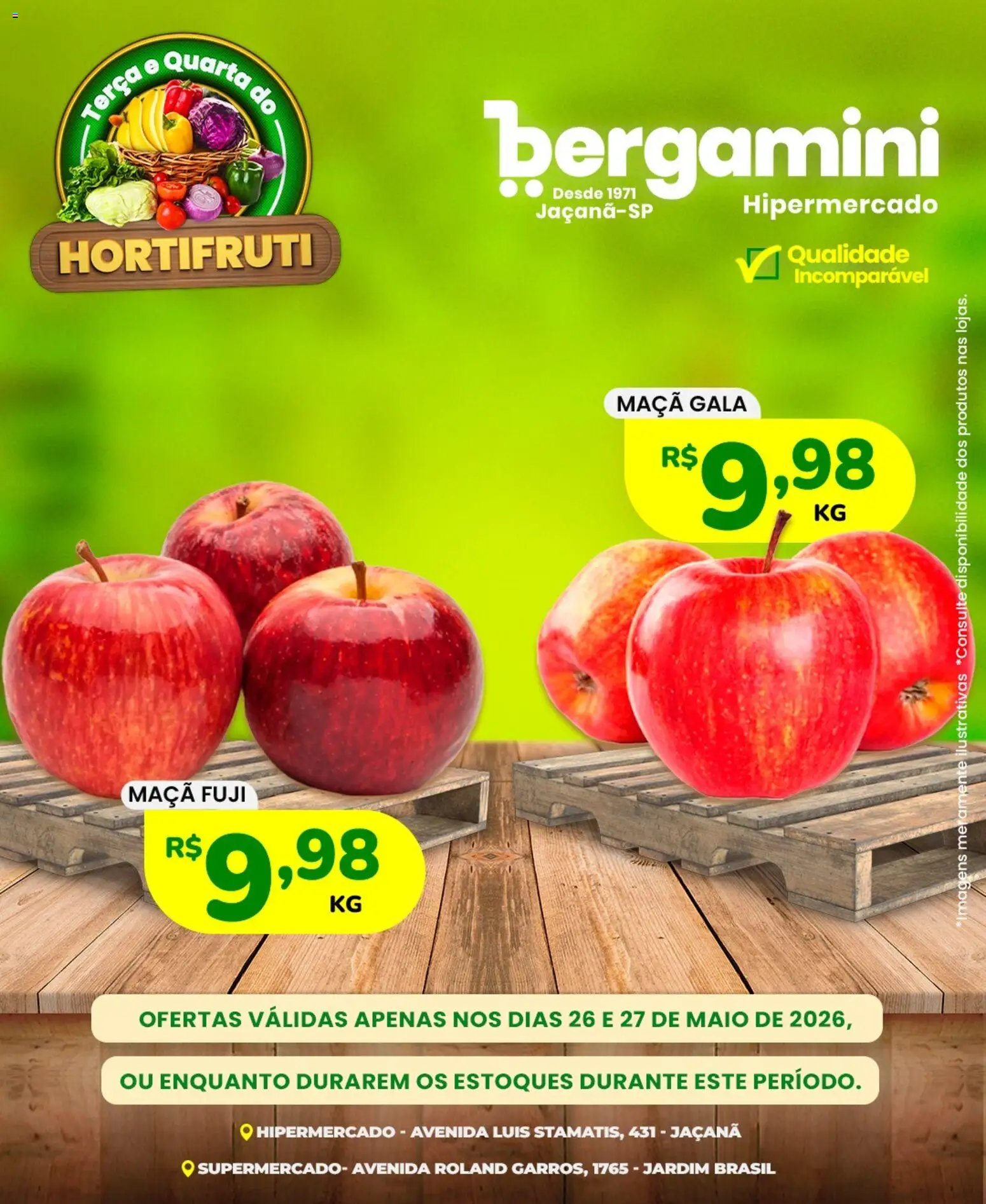Supermercado Bergamini folheto a partir de 26/05/2026 Supermercado Bergamini - Ofertas da semana (2026-05-26 - 2026-05-27)
