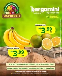 Supermercado Bergamini folheto a partir de 26/05/2026 Supermercado Bergamini - Ofertas da semana (2026-05-26 - 2026-05-27)