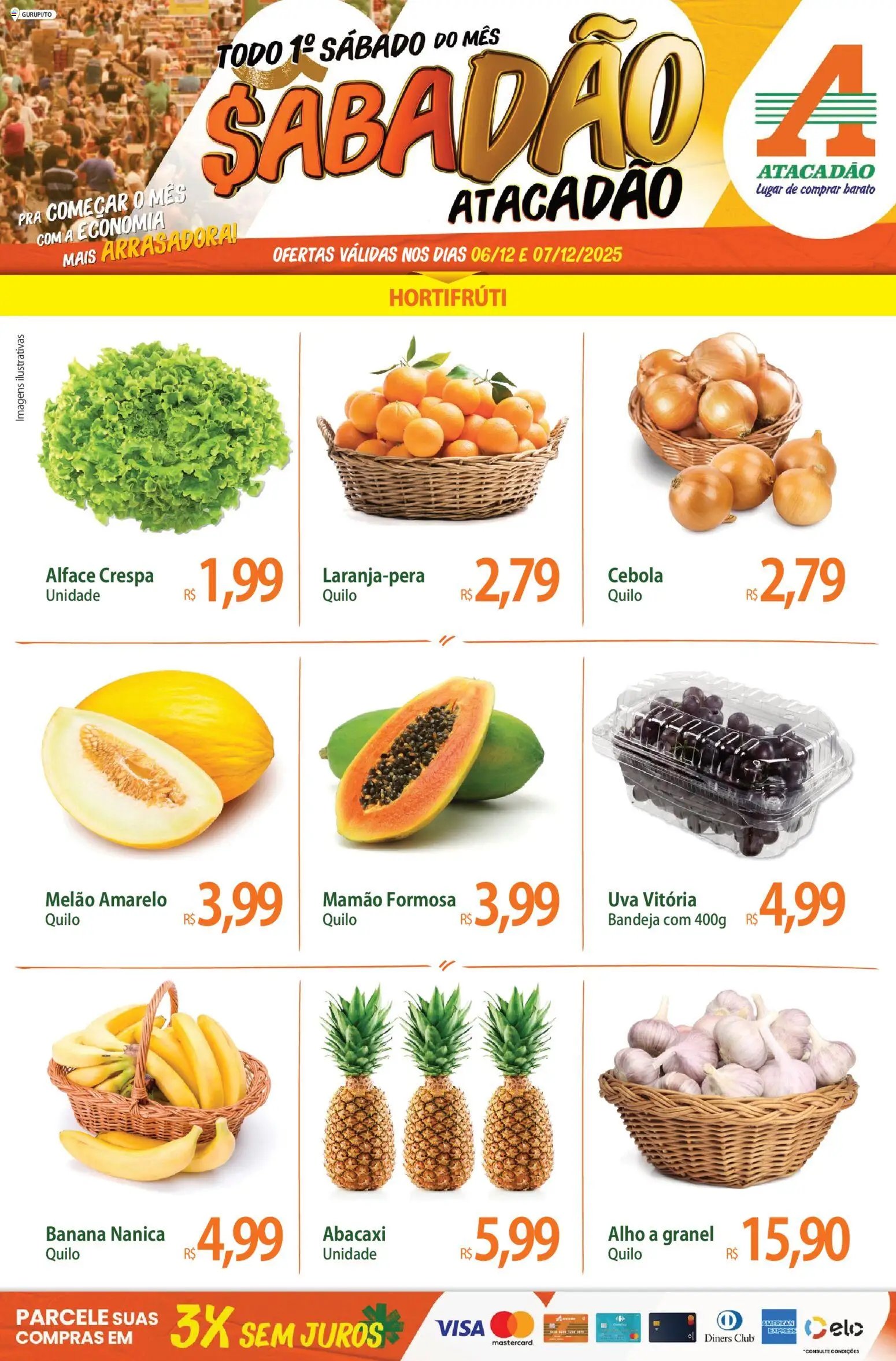 Atacadão folheto a partir de 06/12/2025 Ofertas - TO (2025-12-06 - 2025-12-07)