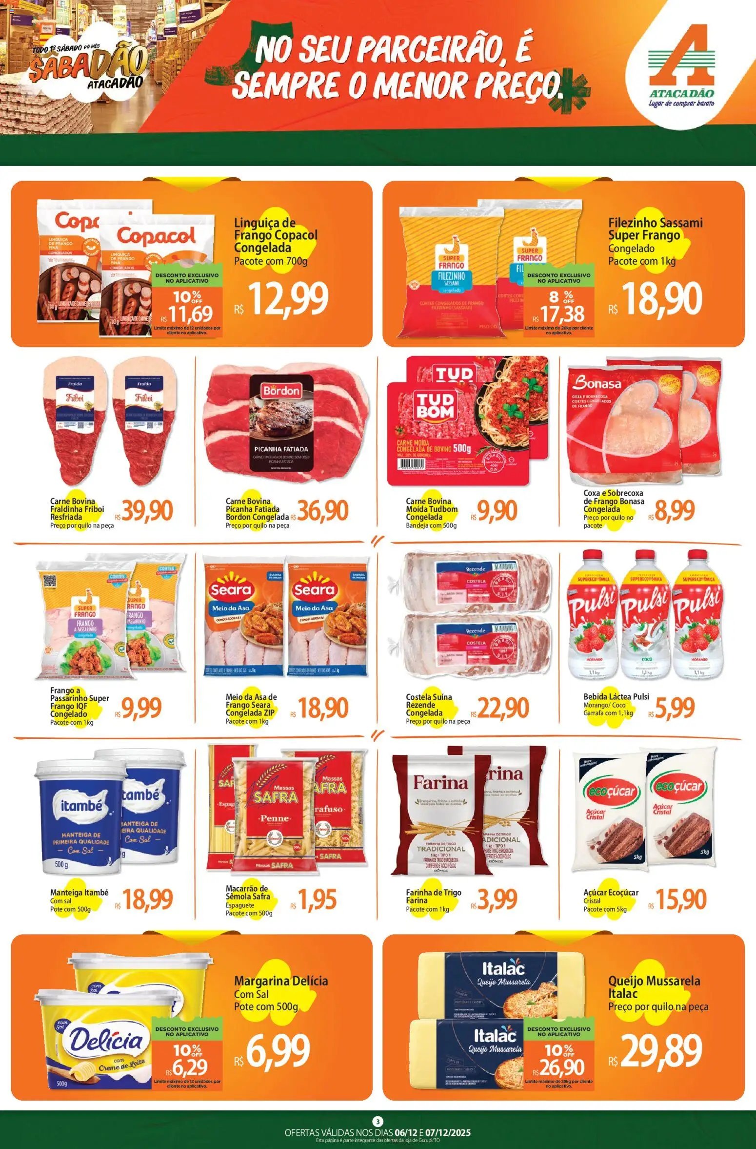 Atacadão folheto a partir de 06/12/2025 Ofertas - TO (2025-12-06 - 2025-12-07)