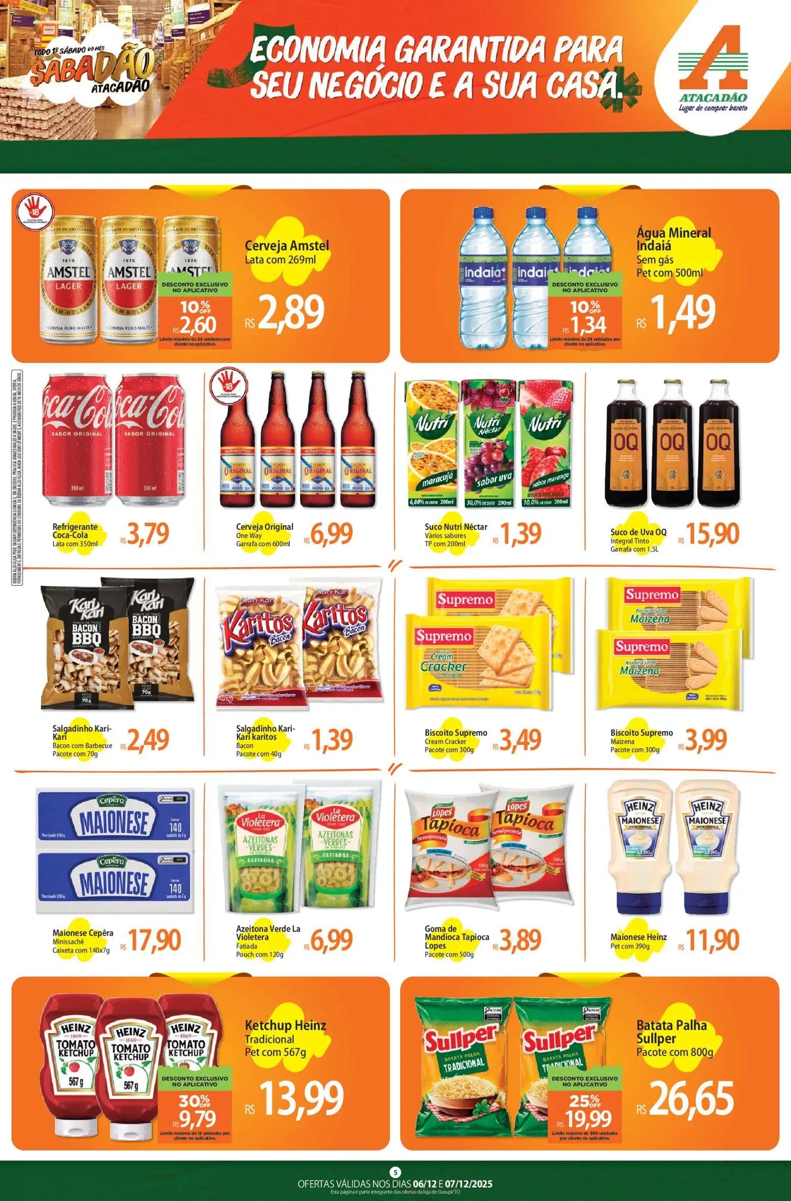 Atacadão folheto a partir de 06/12/2025 Ofertas - TO (2025-12-06 - 2025-12-07)