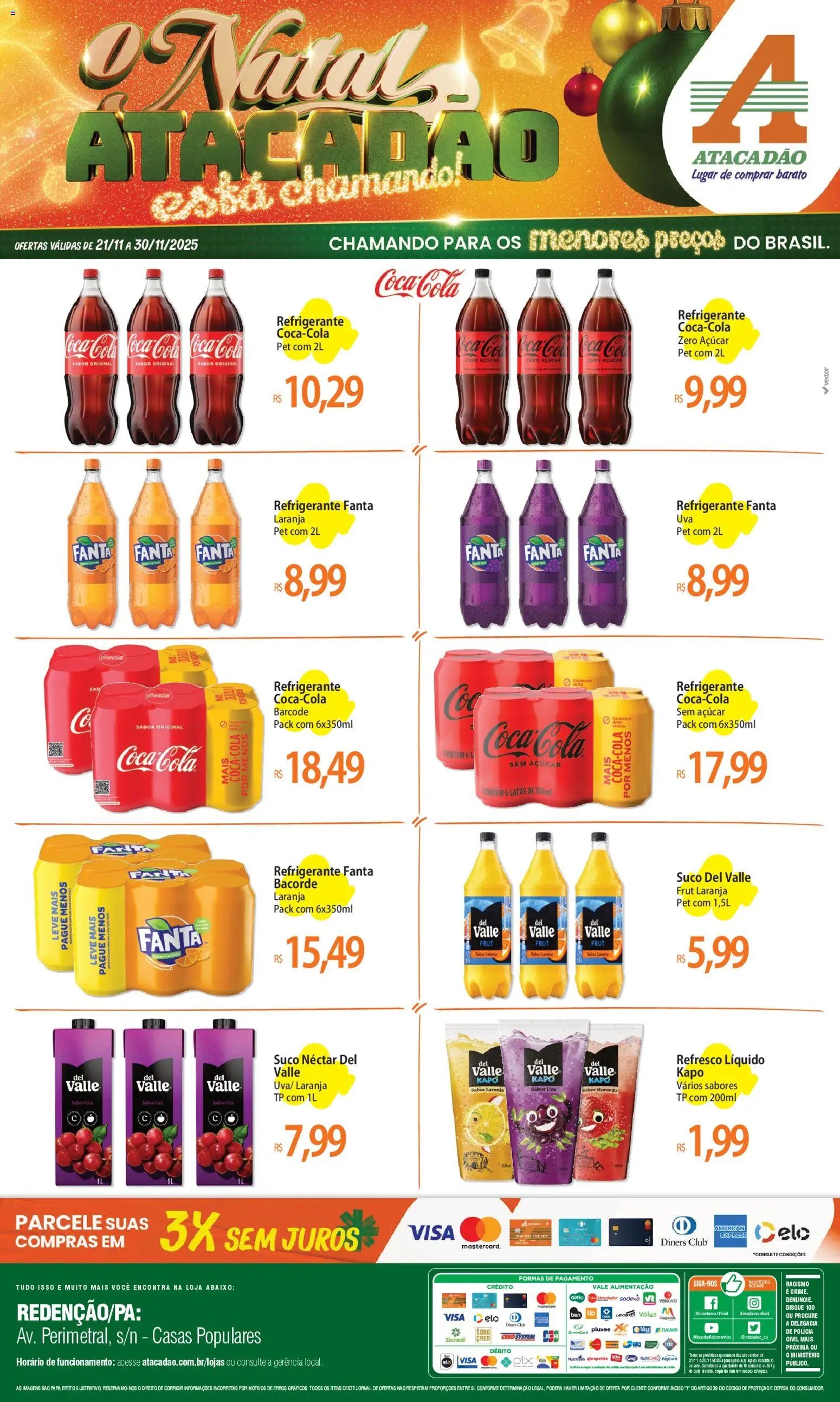 Atacadão folheto a partir de 21/11/2025 Ofertas - PA (2025-11-21 - 2025-11-30)