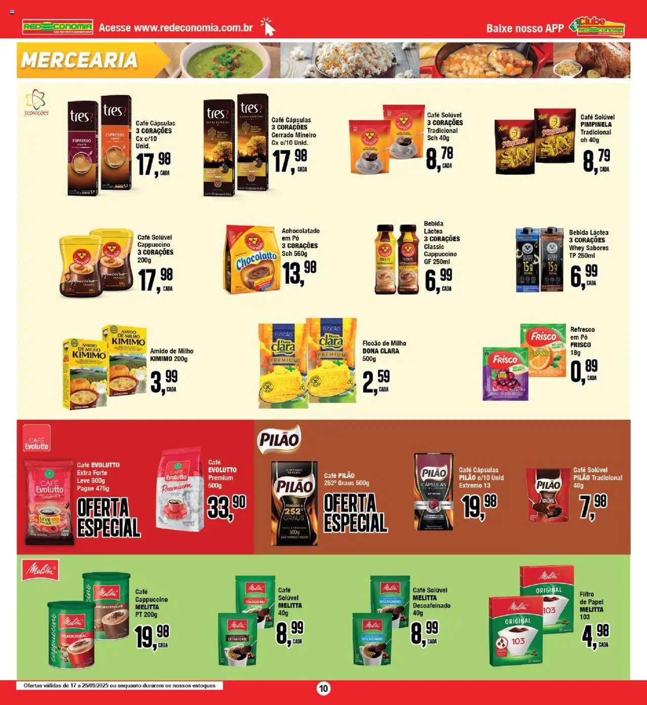 RedEconomia folheto a partir de 17/09/2025 Encarte (2025-09-17 - 2025-09-25)