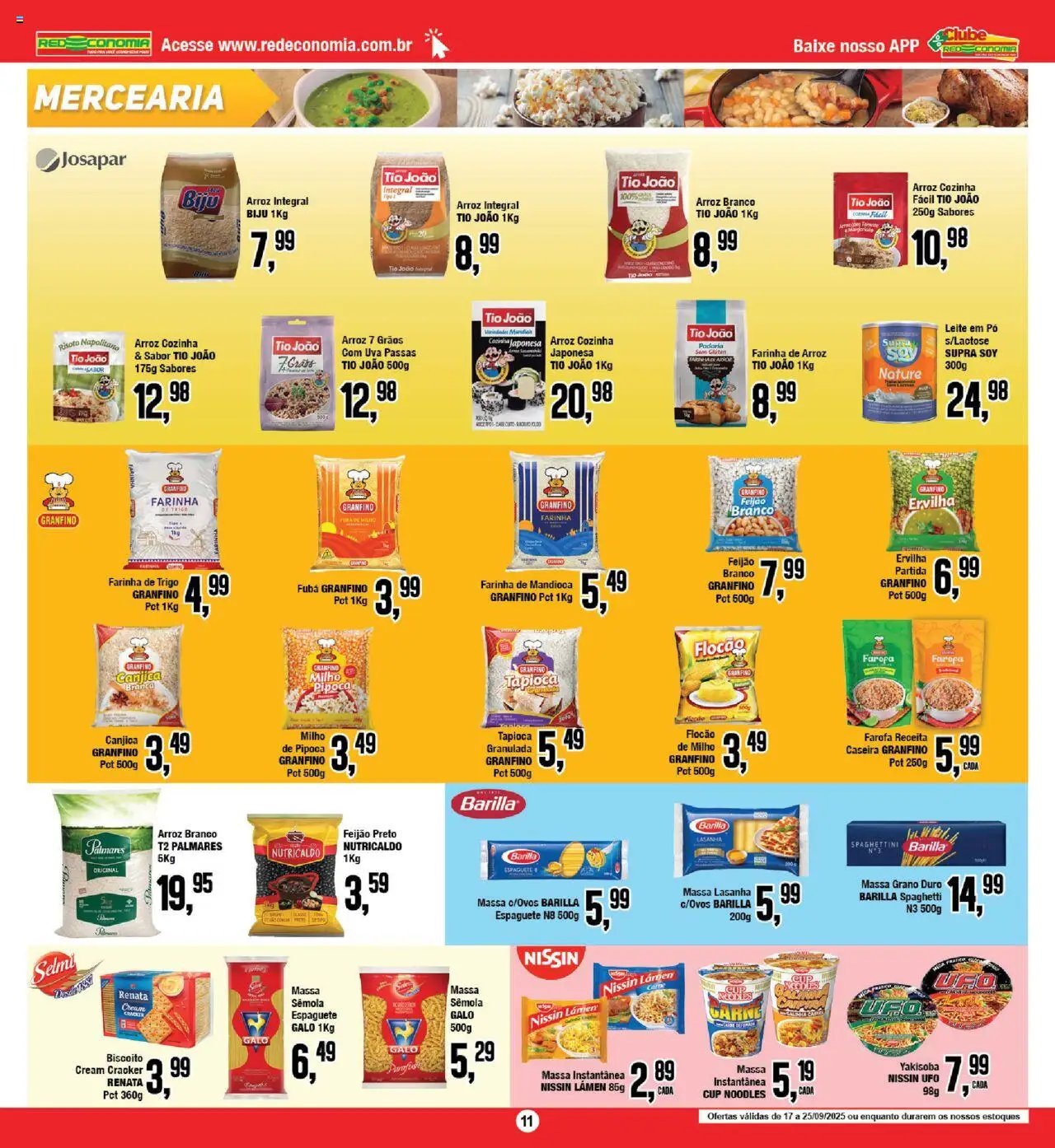 RedEconomia folheto a partir de 17/09/2025 Encarte (2025-09-17 - 2025-09-25)