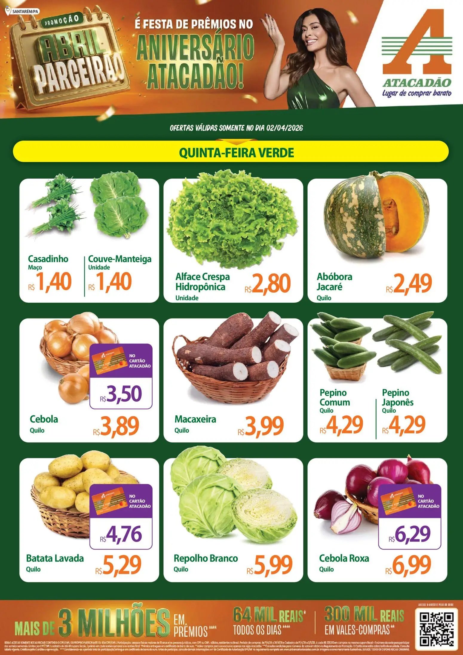 Atacadão folheto a partir de 02/04/2026 Atacadão ofertas - PA (2026-04-02 - 2026-04-02)