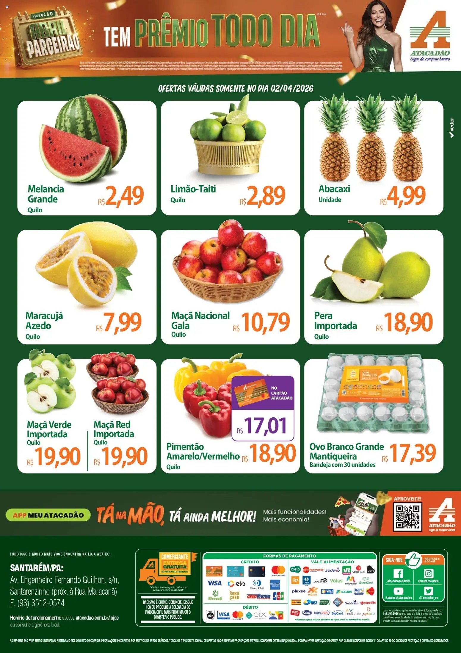 Atacadão folheto a partir de 02/04/2026 Atacadão ofertas - PA (2026-04-02 - 2026-04-02)