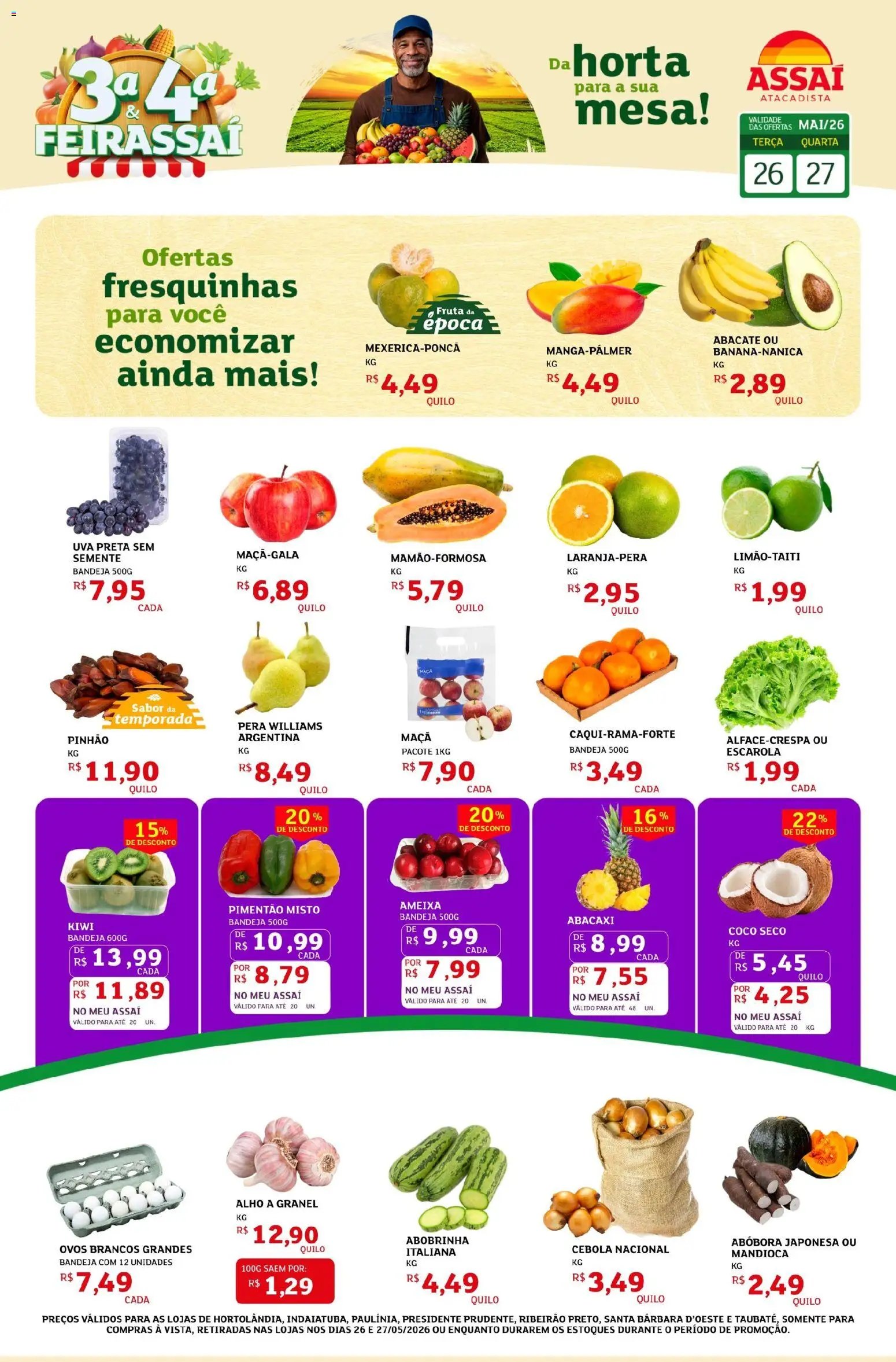 Assaí Atacadista folheto a partir de 26/05/2026 Assaí Atacadista ofertas - SP (2026-05-26 - 2026-05-27)