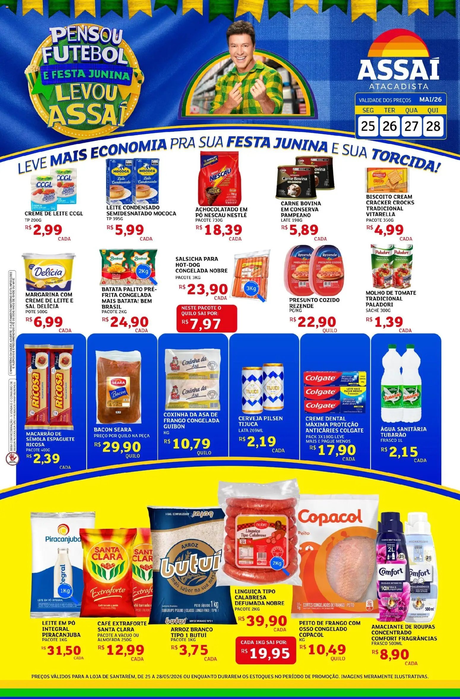 Assaí Atacadista folheto a partir de 25/05/2026 Assaí Atacadista ofertas - PA (2026-05-25 - 2026-05-28)