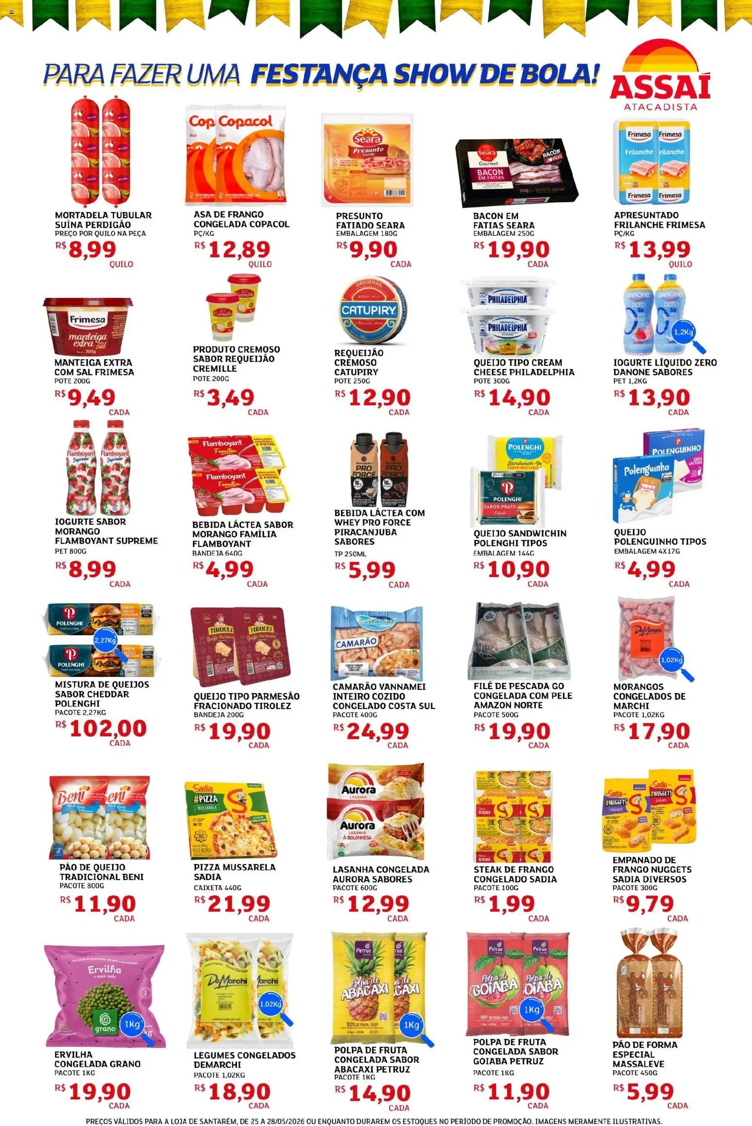 Assaí Atacadista folheto a partir de 25/05/2026 Assaí Atacadista ofertas - PA (2026-05-25 - 2026-05-28)