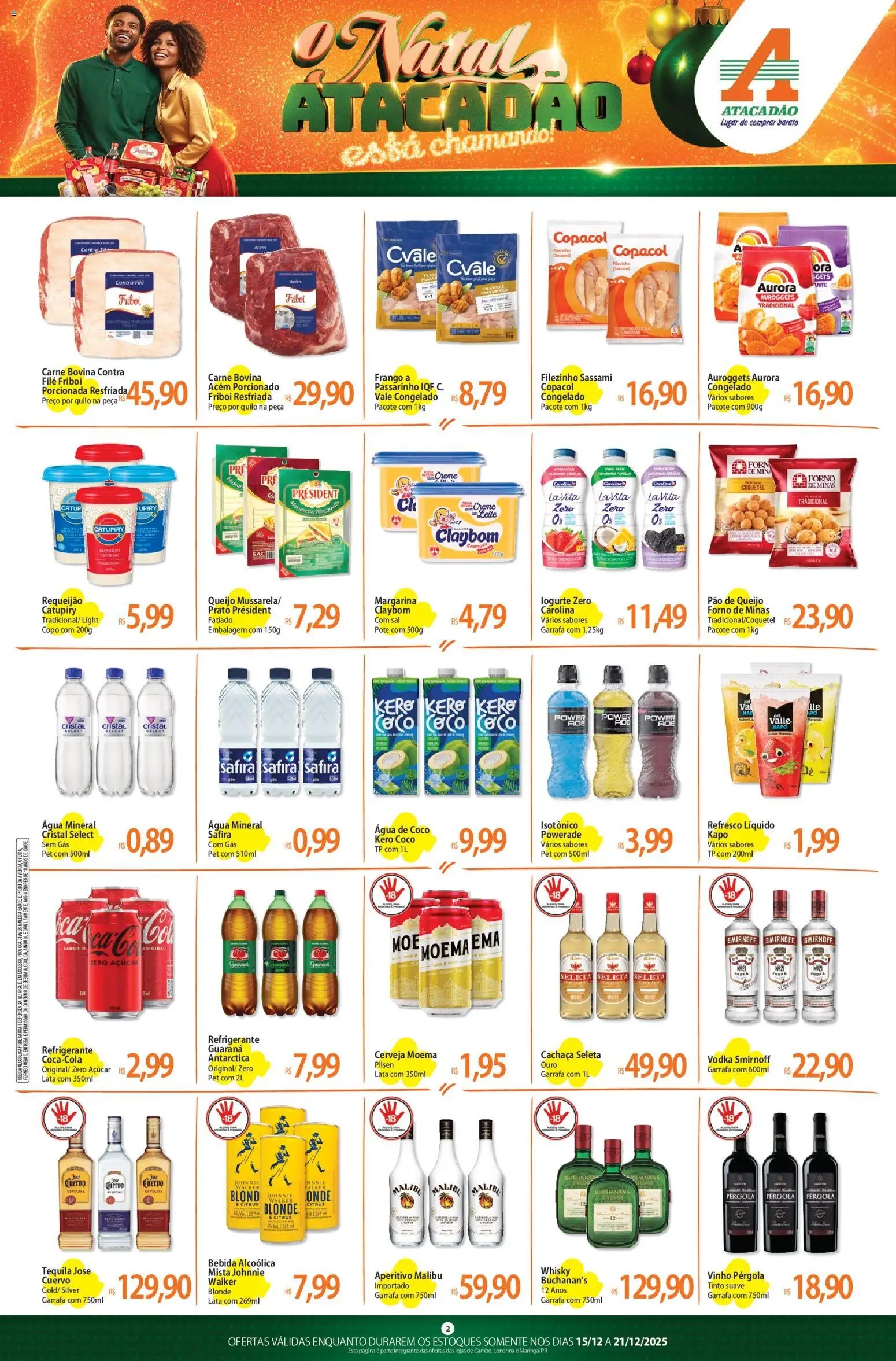 Atacadão folheto a partir de 15/12/2025 Ofertas - PR (2025-12-15 - 2025-12-21)