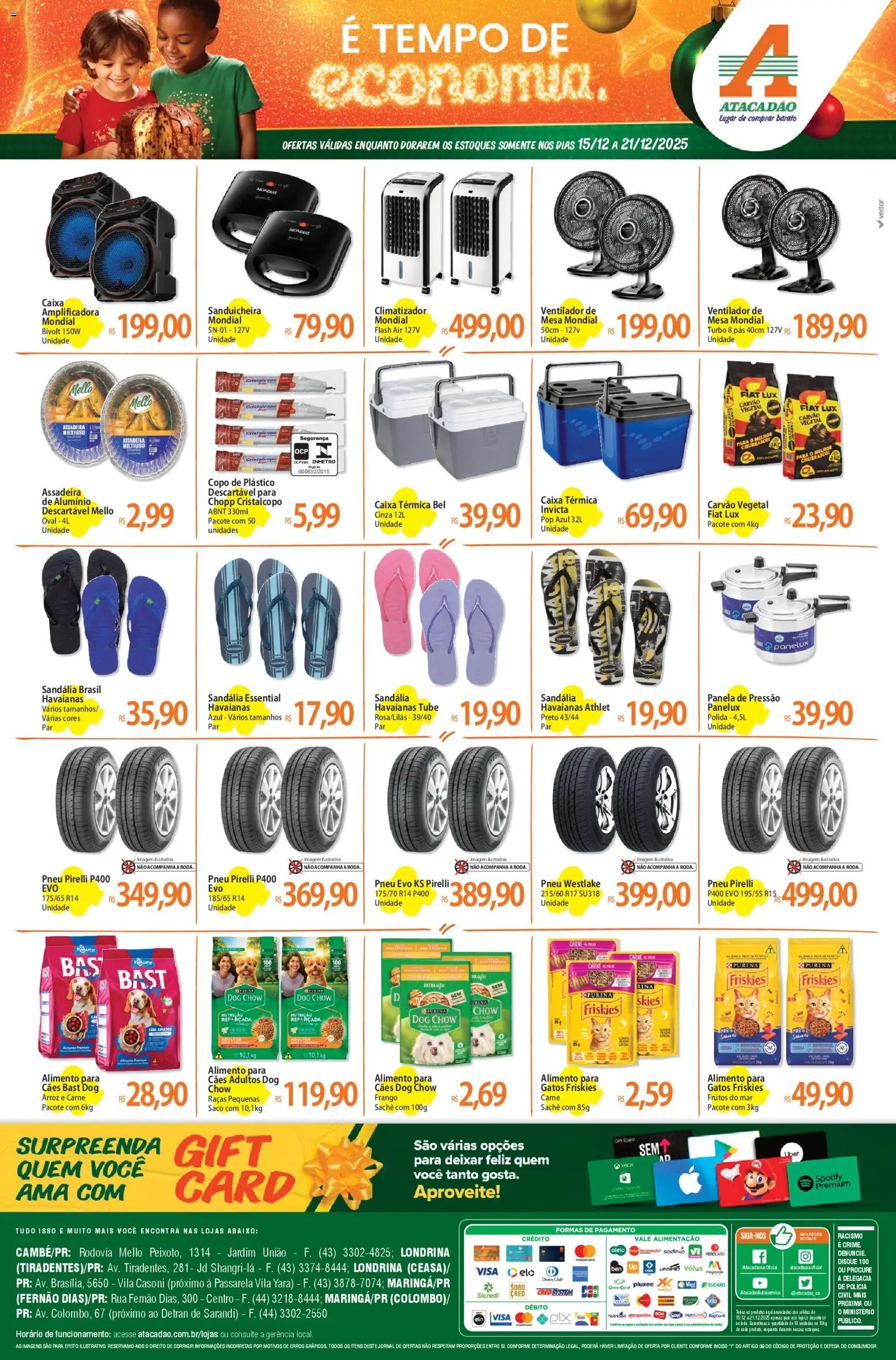 Atacadão folheto a partir de 15/12/2025 Ofertas - PR (2025-12-15 - 2025-12-21)