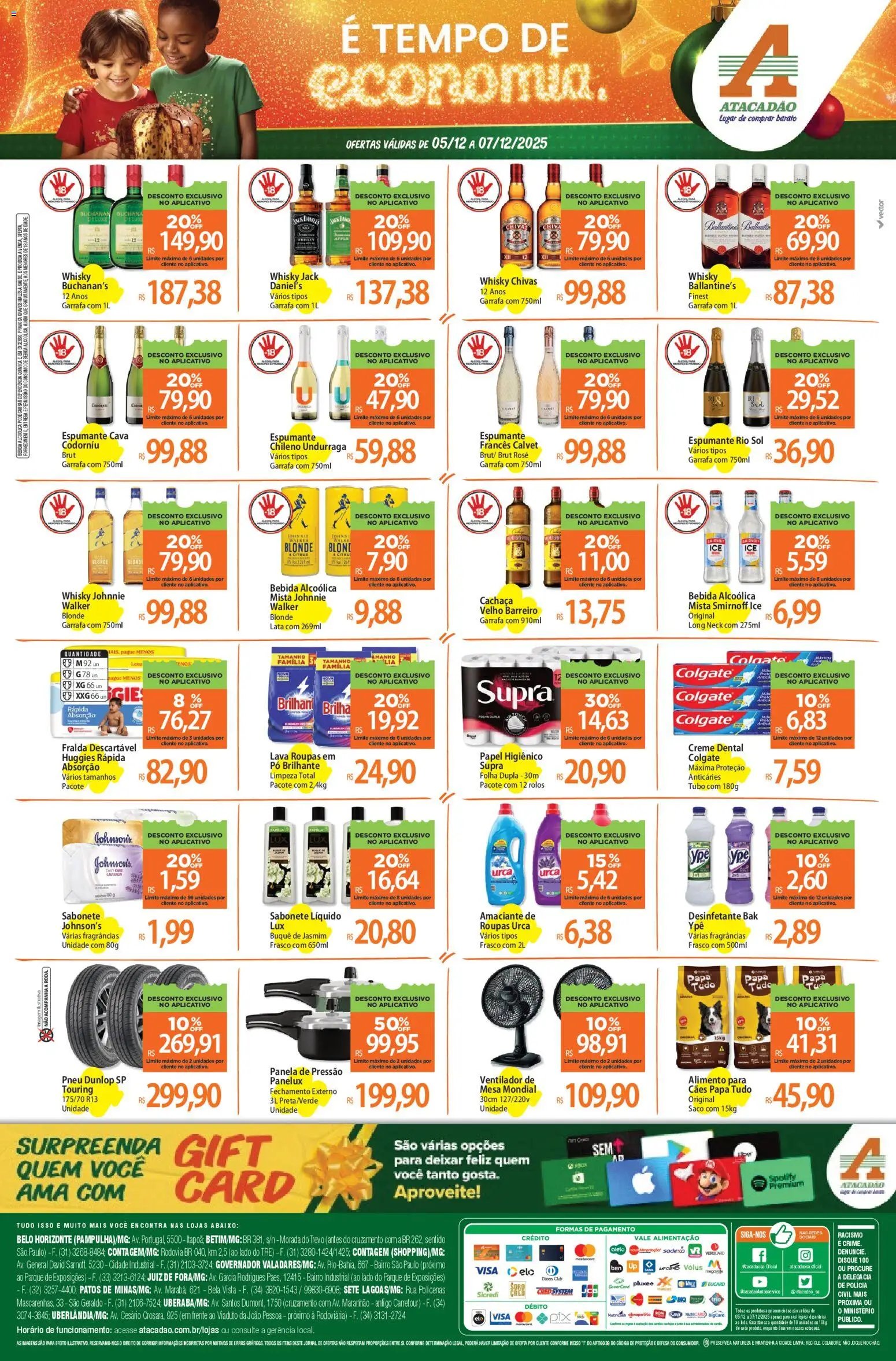 Atacadão folheto a partir de 05/12/2025 Ofertas - MG (2025-12-05 - 2025-12-07)